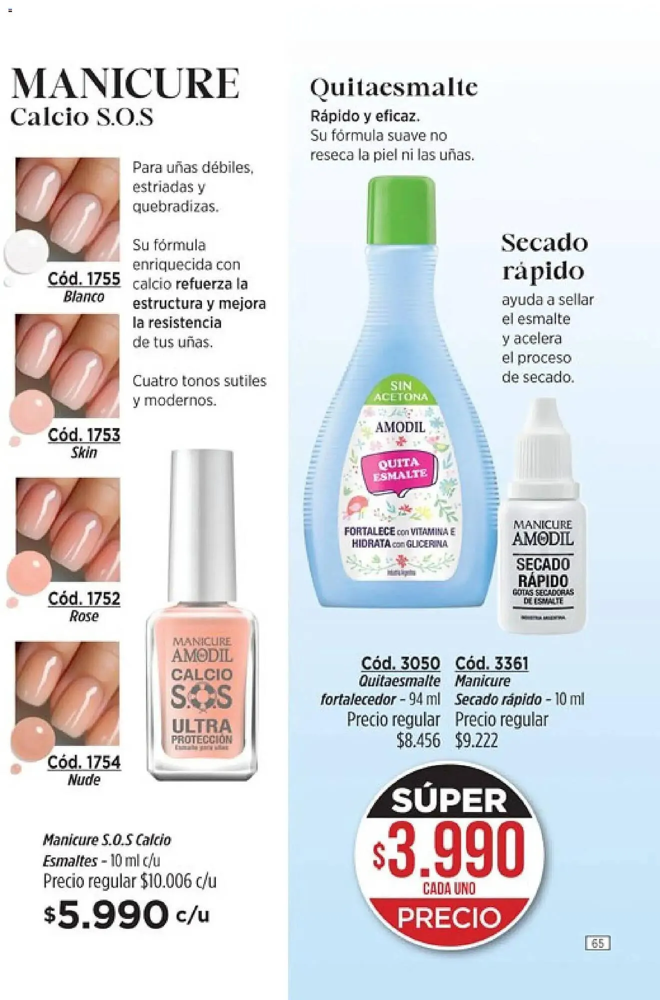 Ofertas de Catálogo Amodil 8 de abril al 21 de junio 2026 - Página 65 del catálogo