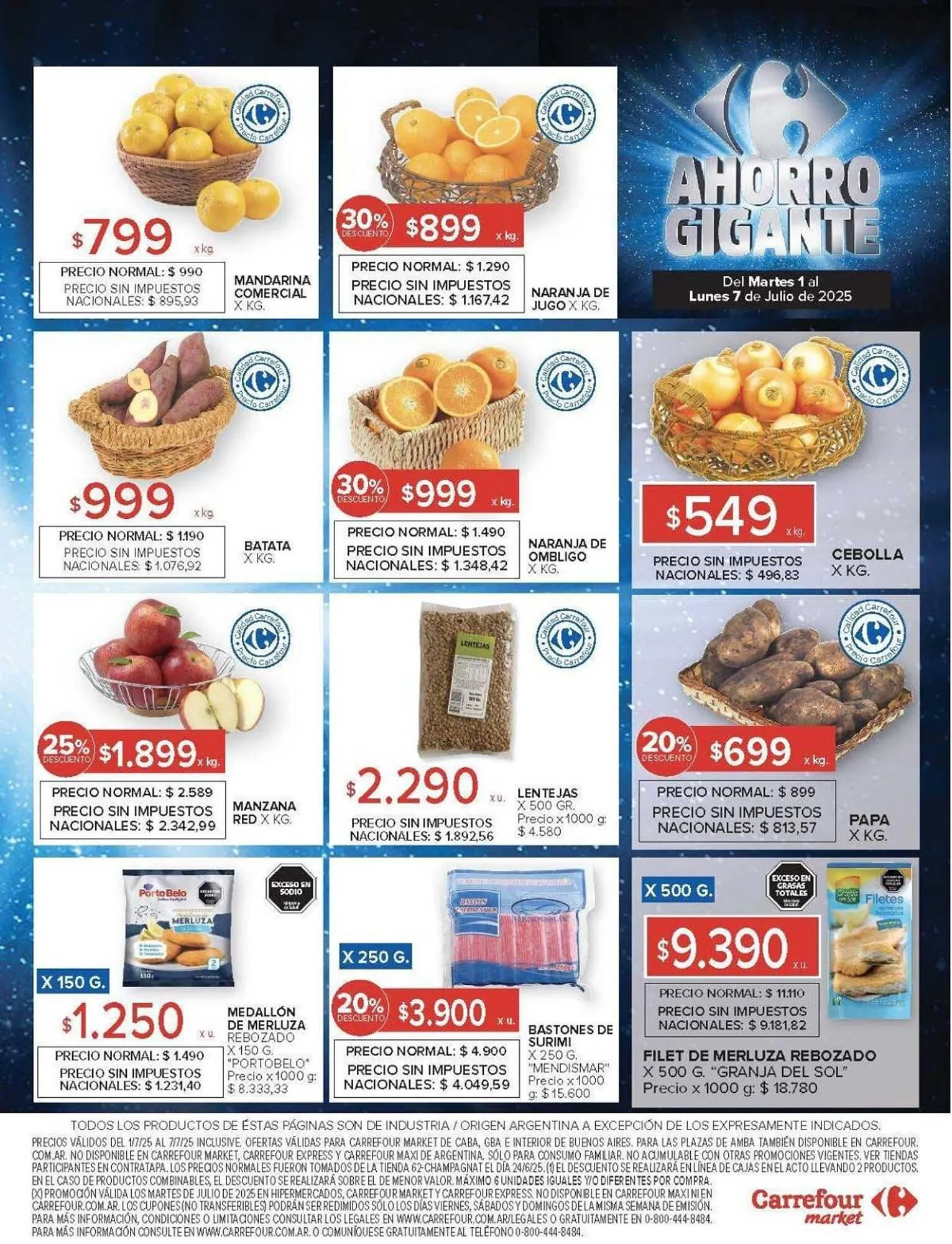 Ofertas de Catálogo Carrefour Market 1 de julio al 8 de julio 2025 - Página 16 del catálogo