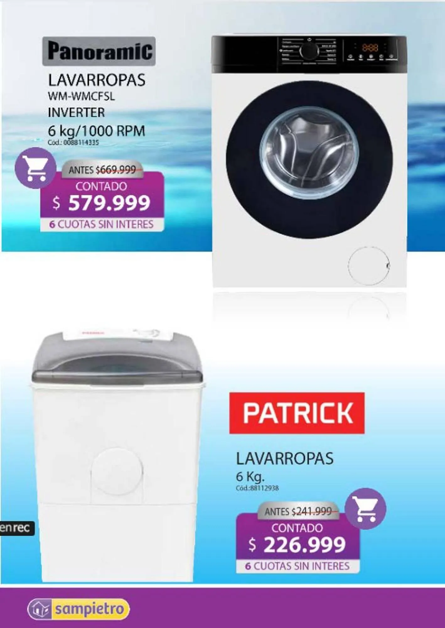 Ofertas de Catálogo Sampietro 9 de mayo al 15 de mayo 2025 - Página 19 del catálogo