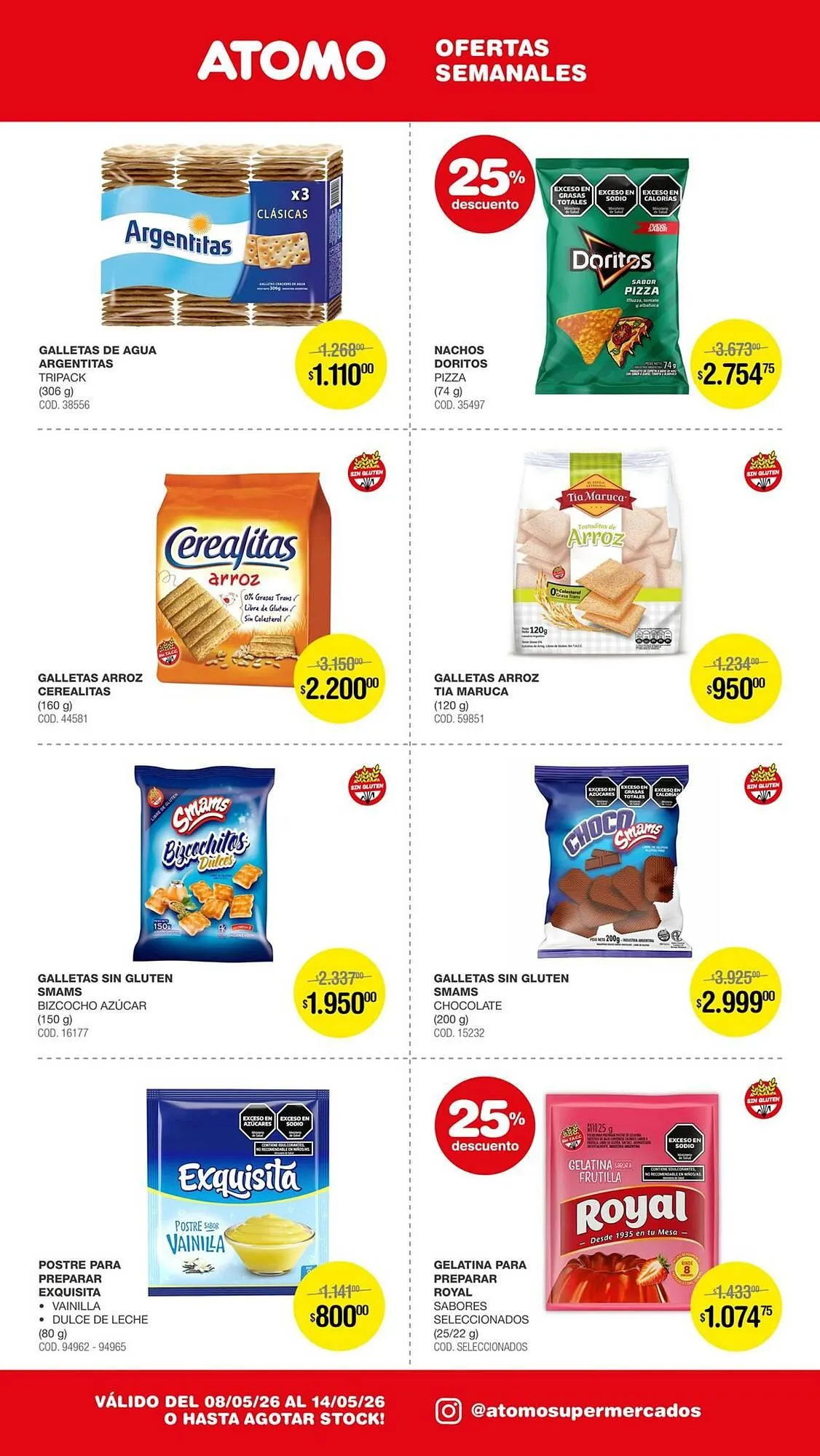 Ofertas de Catálogo Atomo Conviene 12 de mayo al 14 de mayo 2026 - Página 7 del catálogo