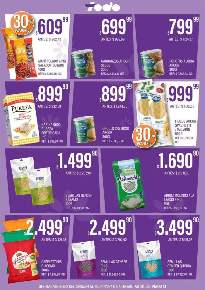 Ofertas de Catálogo Supermercados Todo 10 de mayo al 30 de mayo 2024 - Página 2 del catálogo
