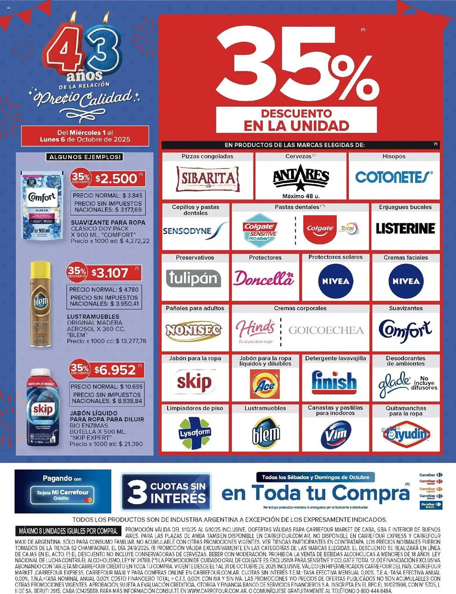 Ofertas de Folleto Carrefour Market 1 de octubre al 6 de octubre 2025 - Página 9 del catálogo