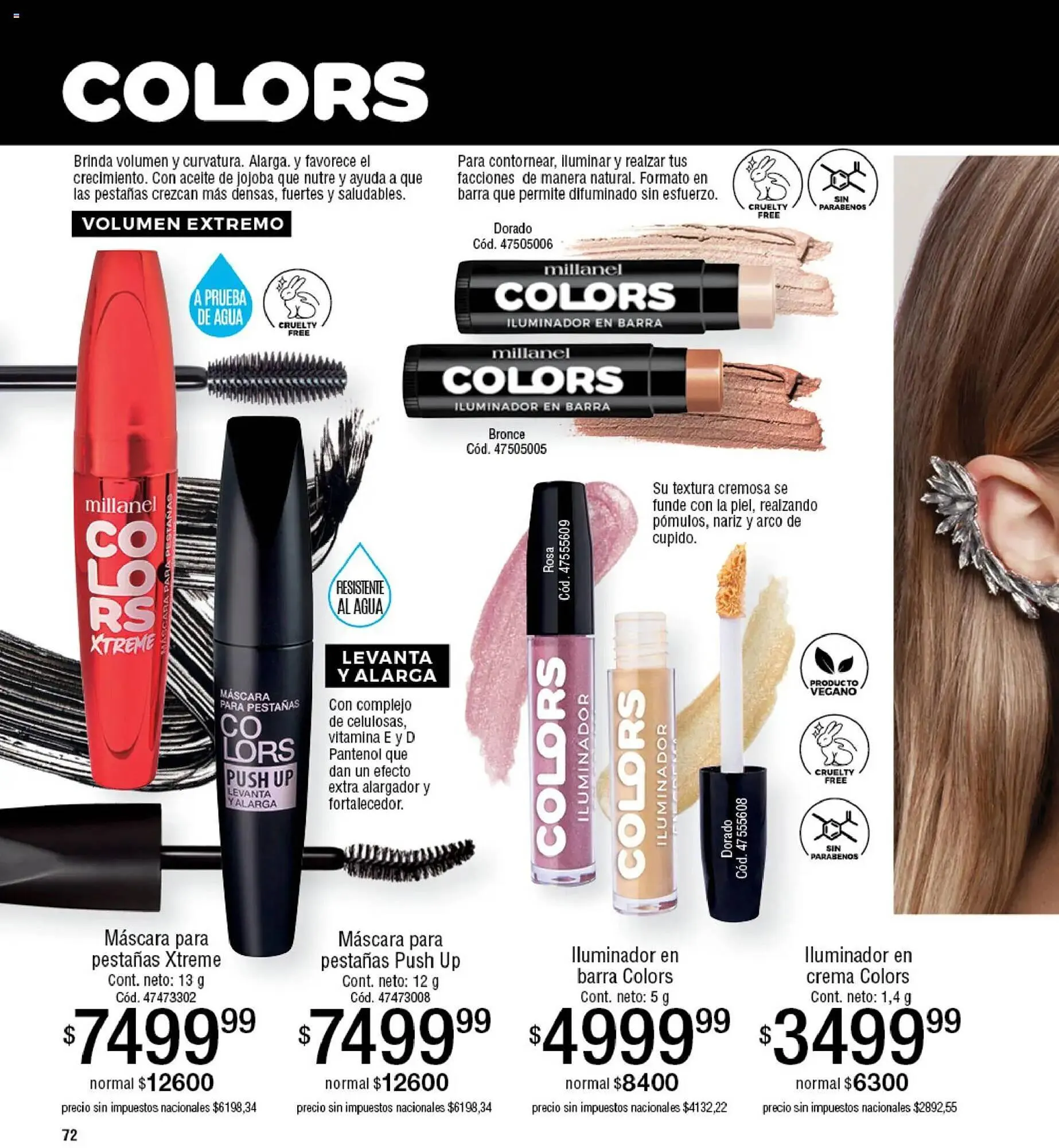 Ofertas de Catálogo Millanel Cosmética 2 de marzo al 29 de marzo 2026 - Página 72 del catálogo