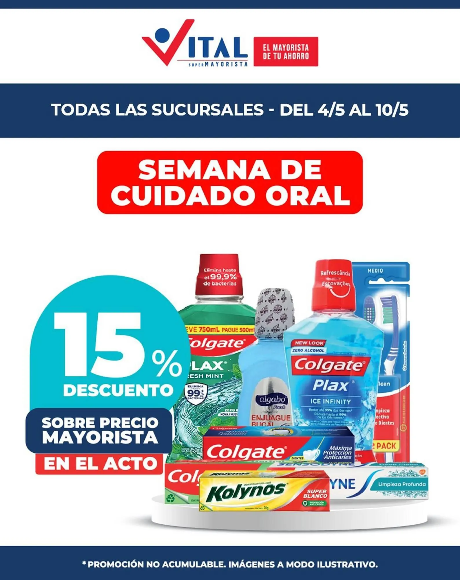 Ofertas de Catálogo Supermayorista Vital 4 de mayo al 10 de mayo 2026 - Página 1 del catálogo