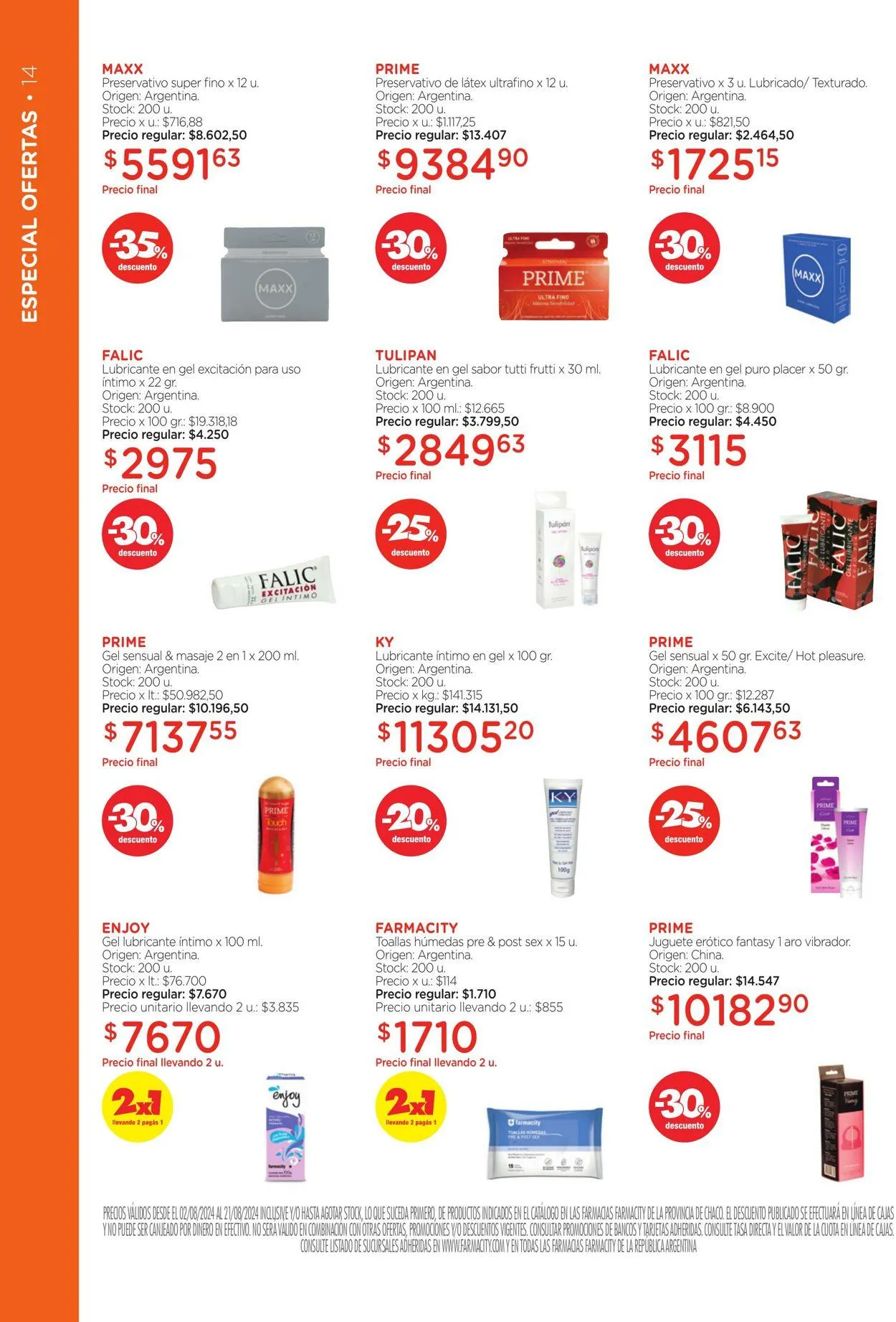 Ofertas de Farmacity 1 de agosto al 31 de agosto 2024 - Página 14 del catálogo