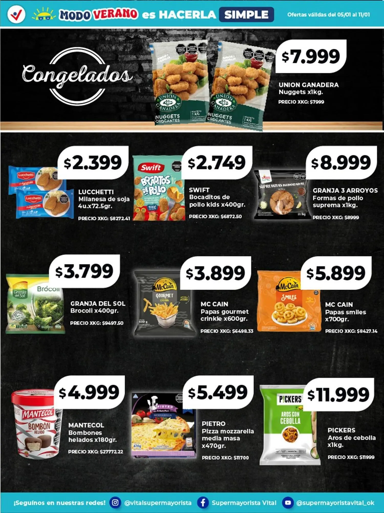 Ofertas de Catálogo Supermayorista Vital 1 de mayo al 1 de noviembre 2026 - Página 8 del catálogo