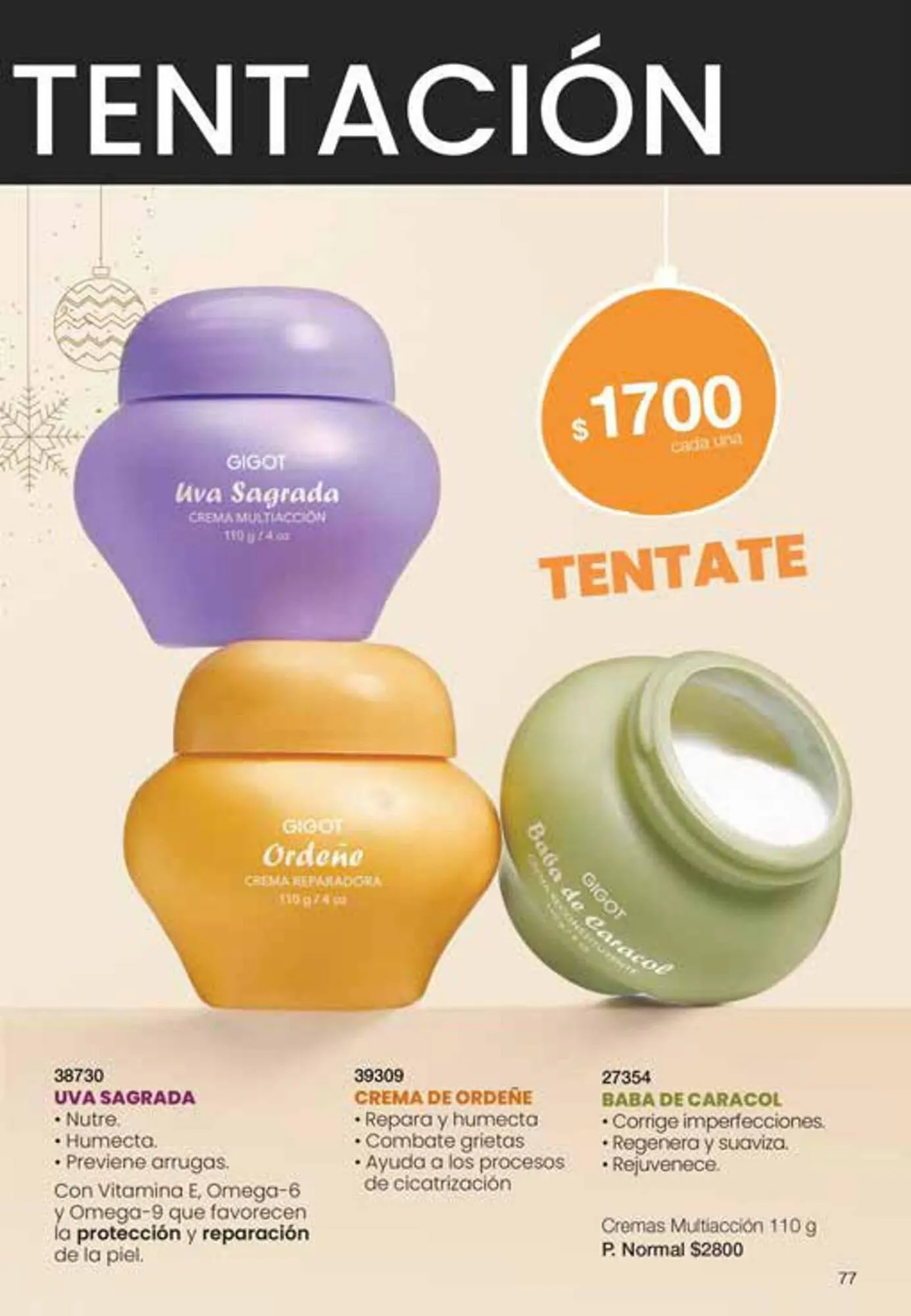 Ofertas de Catálogo Gigot 30 de octubre al 30 de noviembre 2023 - Página 77 del catálogo