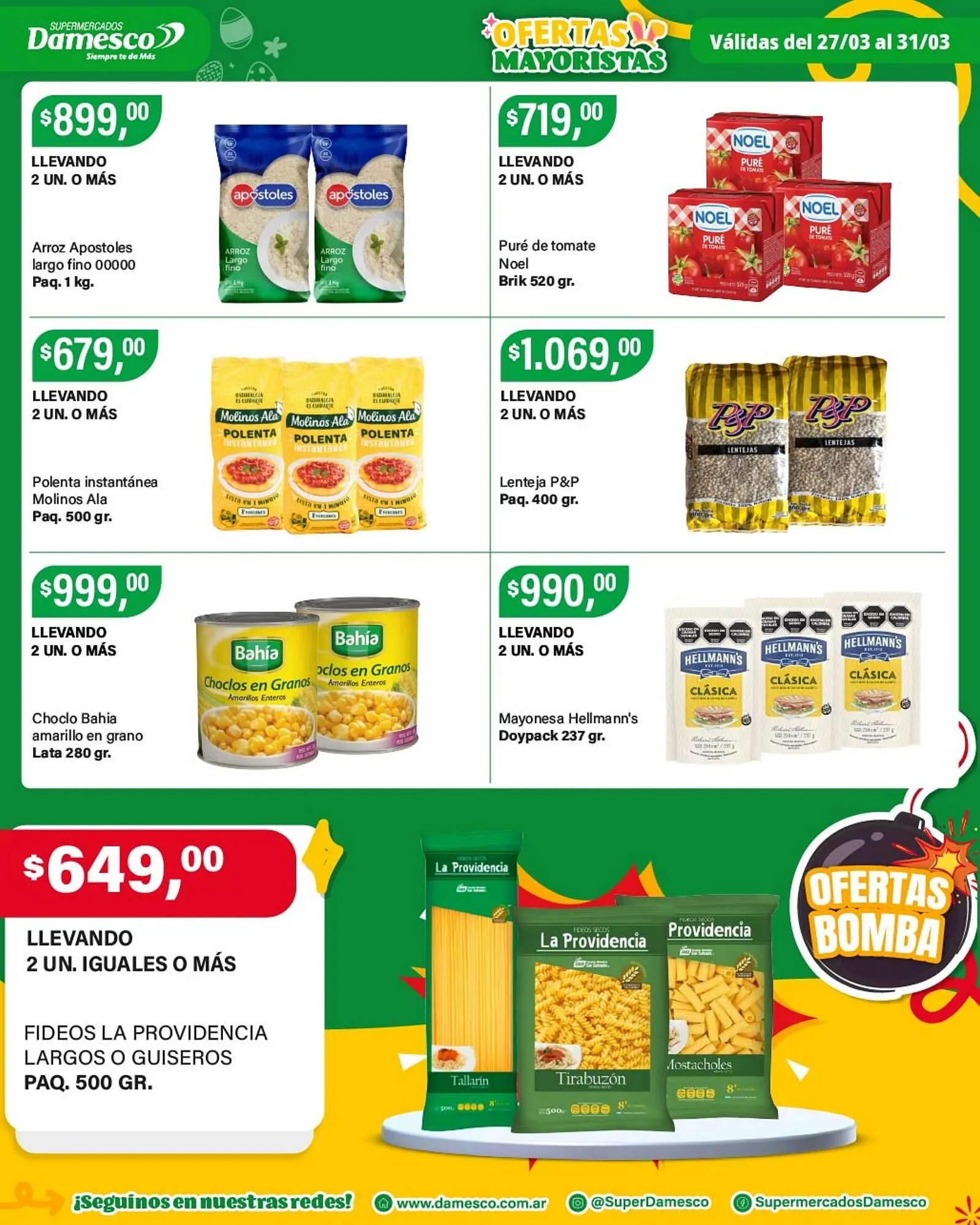 Ofertas de Catálogo Supermercados Damesco 27 de marzo al 31 de marzo 2026 - Página 4 del catálogo