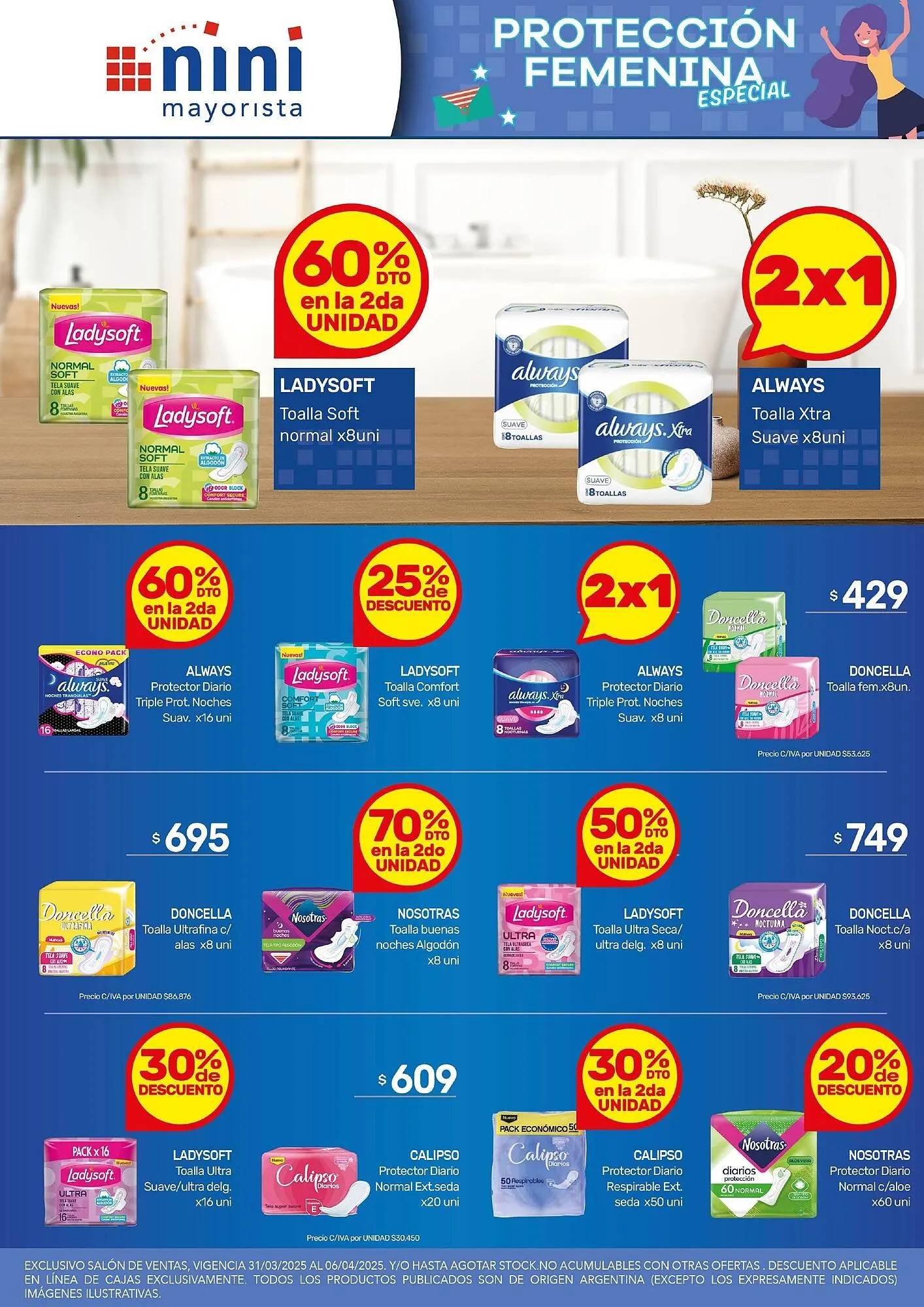 Ofertas de Catálogo Nini Mayorista 4 de abril al 6 de abril 2025 - Página 1 del catálogo