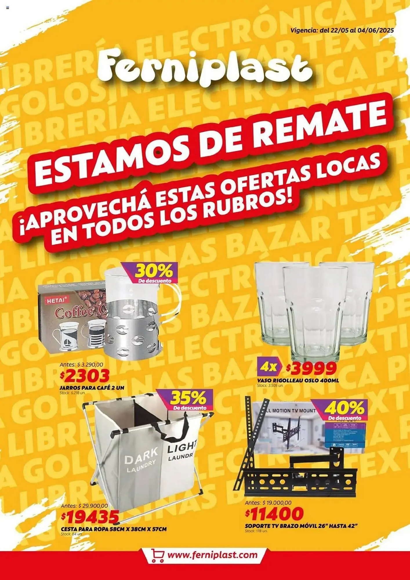 Ofertas de Catálogo Ferniplast 22 de mayo al 4 de junio 2025 - Página 1 del catálogo