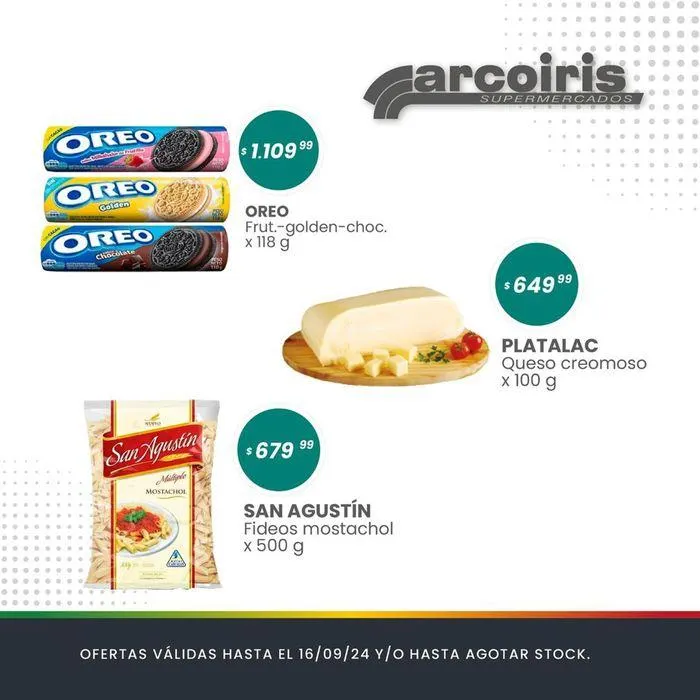 Ofertas de Ofertas de Arcoiris Supermercados 3 de septiembre al 16 de septiembre 2024 - Página 3 del catálogo
