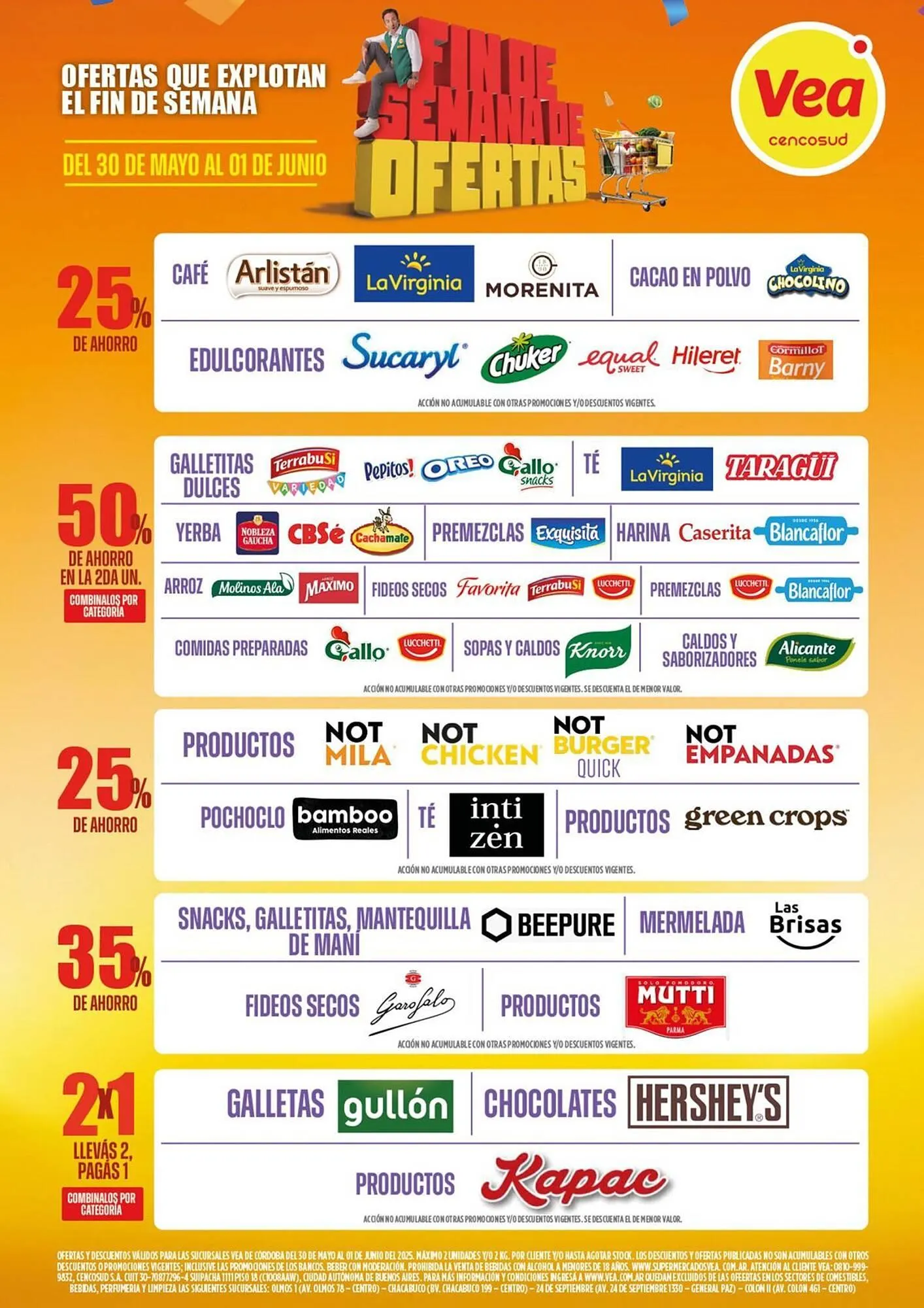 Ofertas de Catálogo Supermercados Vea 29 de mayo al 1 de junio 2025 - Página 4 del catálogo
