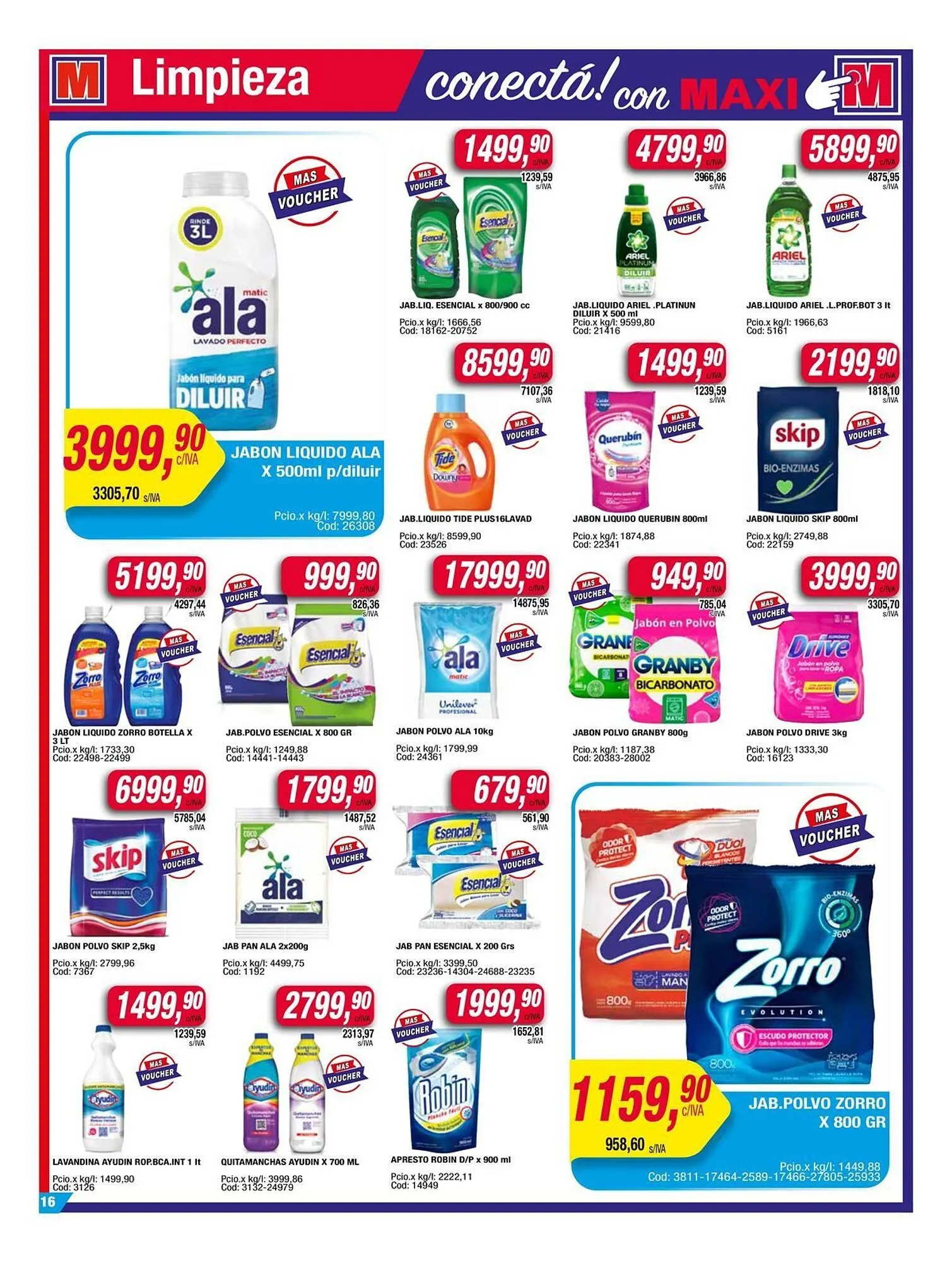Ofertas de Catálogo Maxiconsumo 8 de enero al 15 de enero 2025 - Página 16 del catálogo