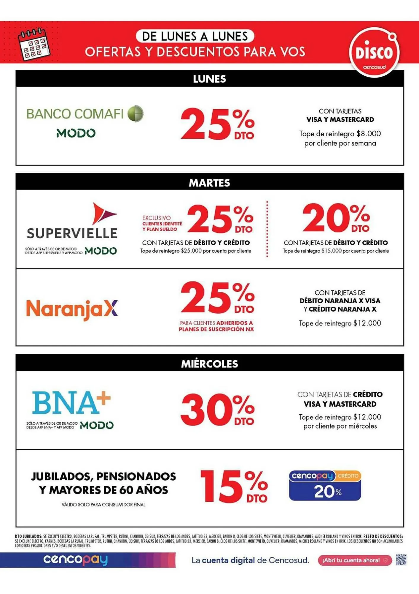 Ofertas de Folleto Disco 26 de diciembre al 28 de diciembre 2025 - Página 9 del catálogo