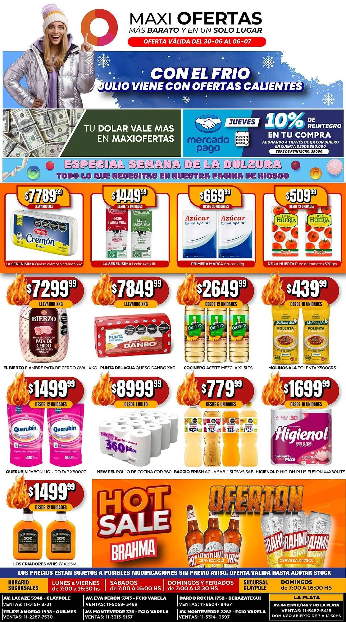 Ofertas de Catálogo Maxi Ofertas 30 de junio al 6 de julio 2025 - Página 1 del catálogo