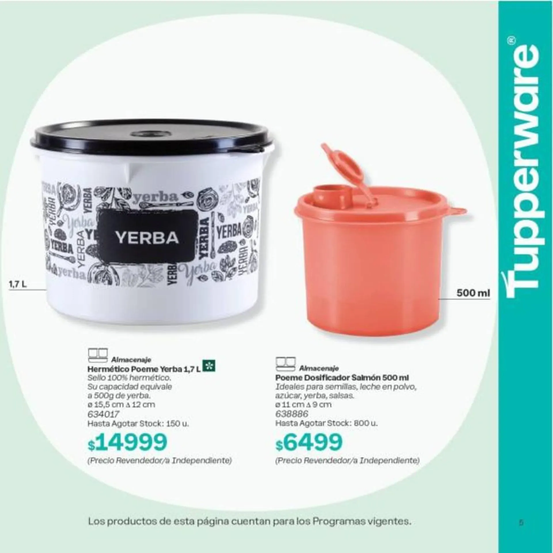 Ofertas de Catálogo Tupperware 1 de junio al 30 de junio 2025 - Página 5 del catálogo