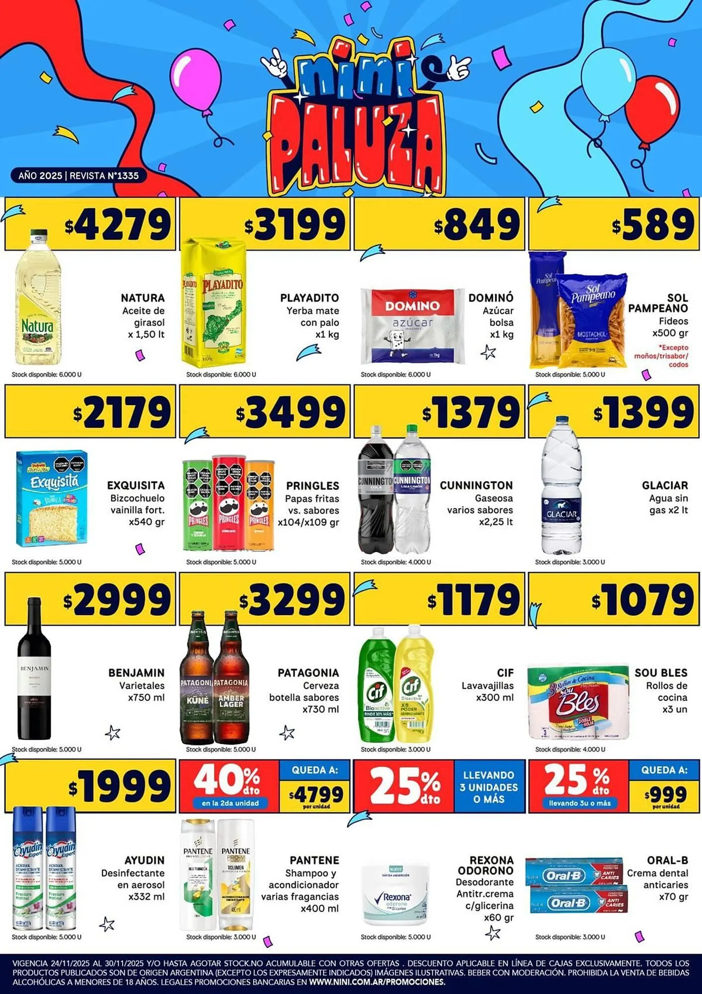 Ofertas de Catálogo Nini Mayorista 24 de noviembre al 30 de noviembre 2025 - Página 1 del catálogo