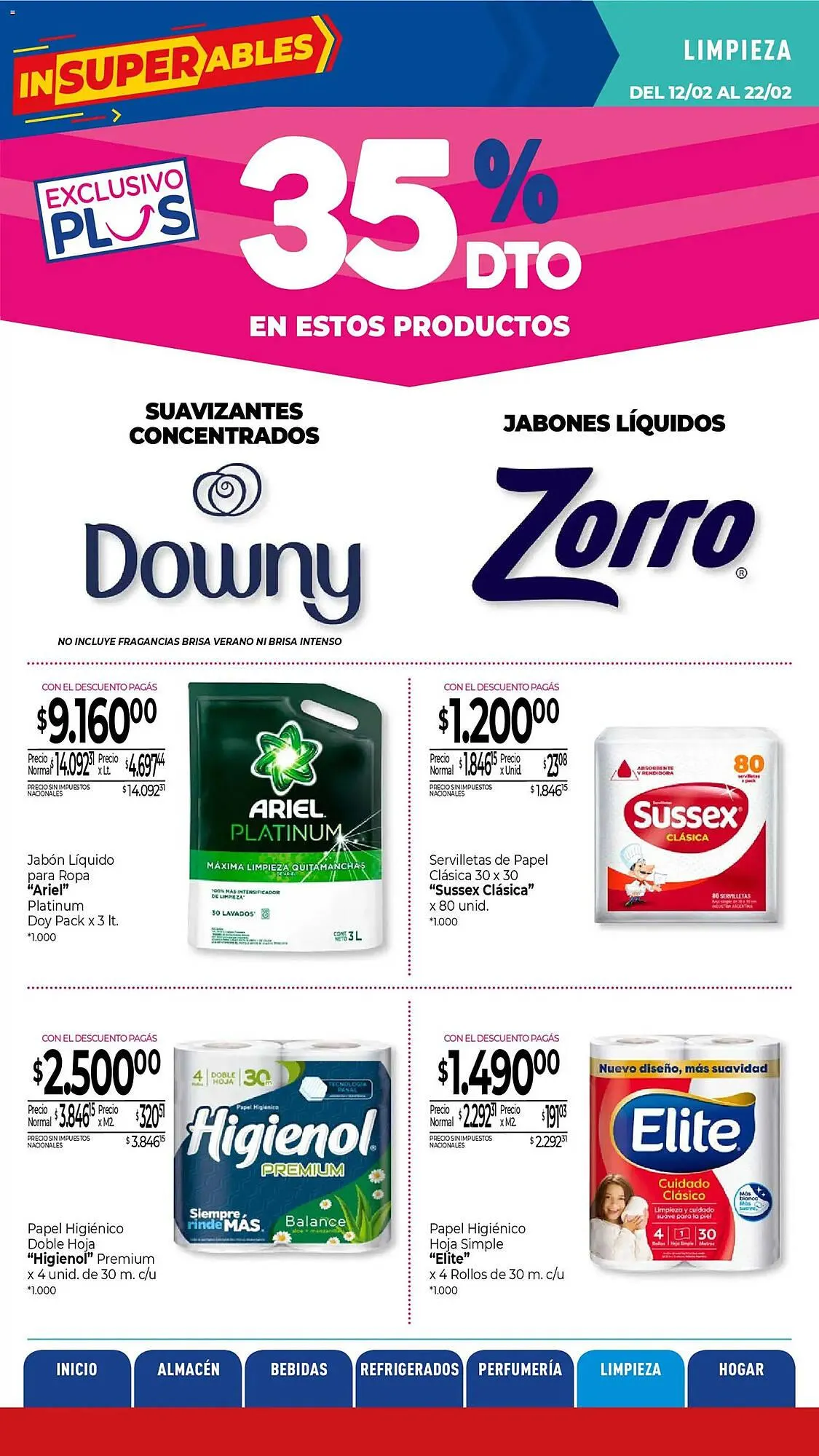 Ofertas de Catálogo La Anonima 12 de febrero al 23 de febrero 2026 - Página 35 del catálogo