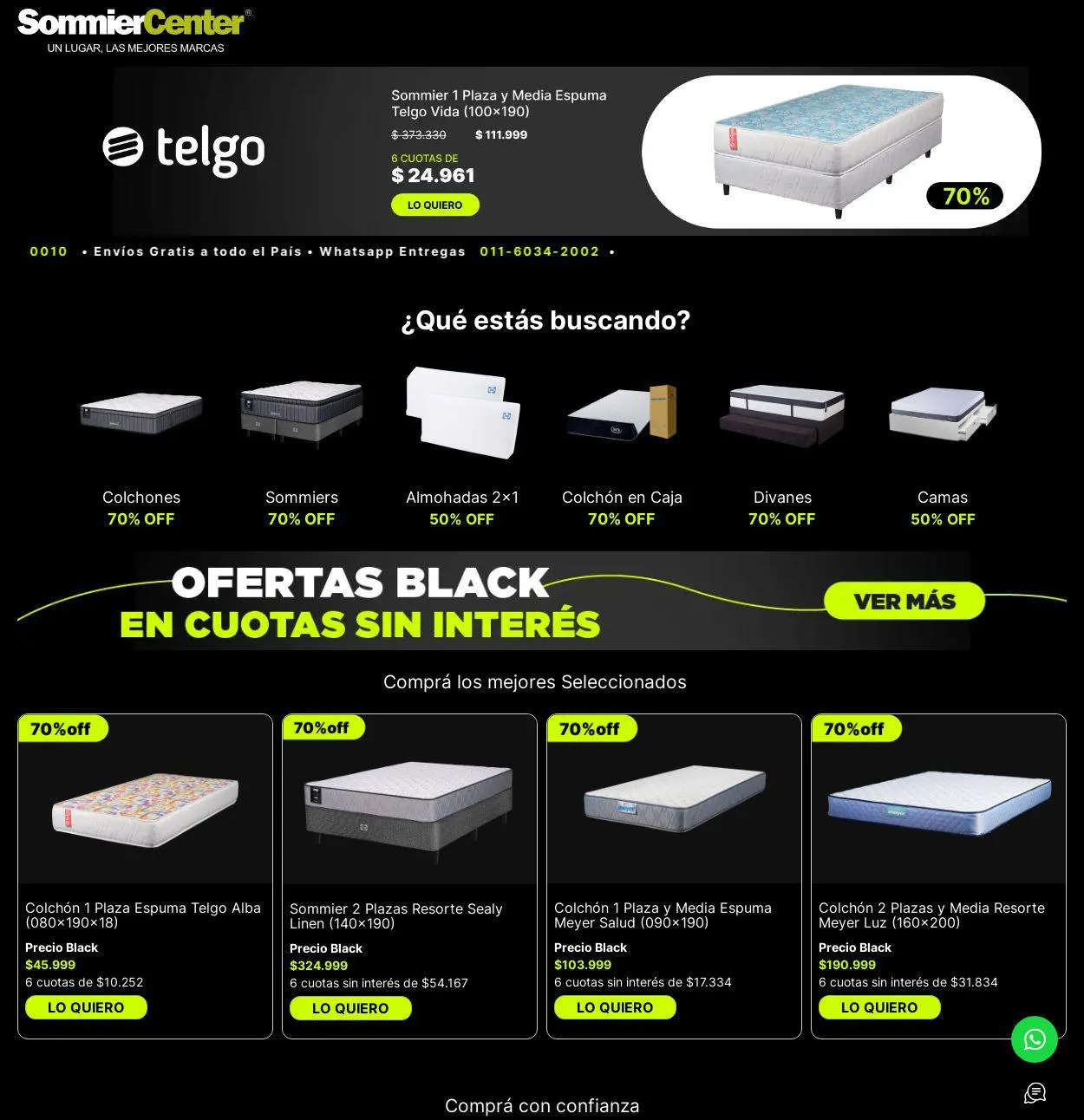 Ofertas de Sommier Center 27 de noviembre al 6 de diciembre 2023 - Página 1 del catálogo