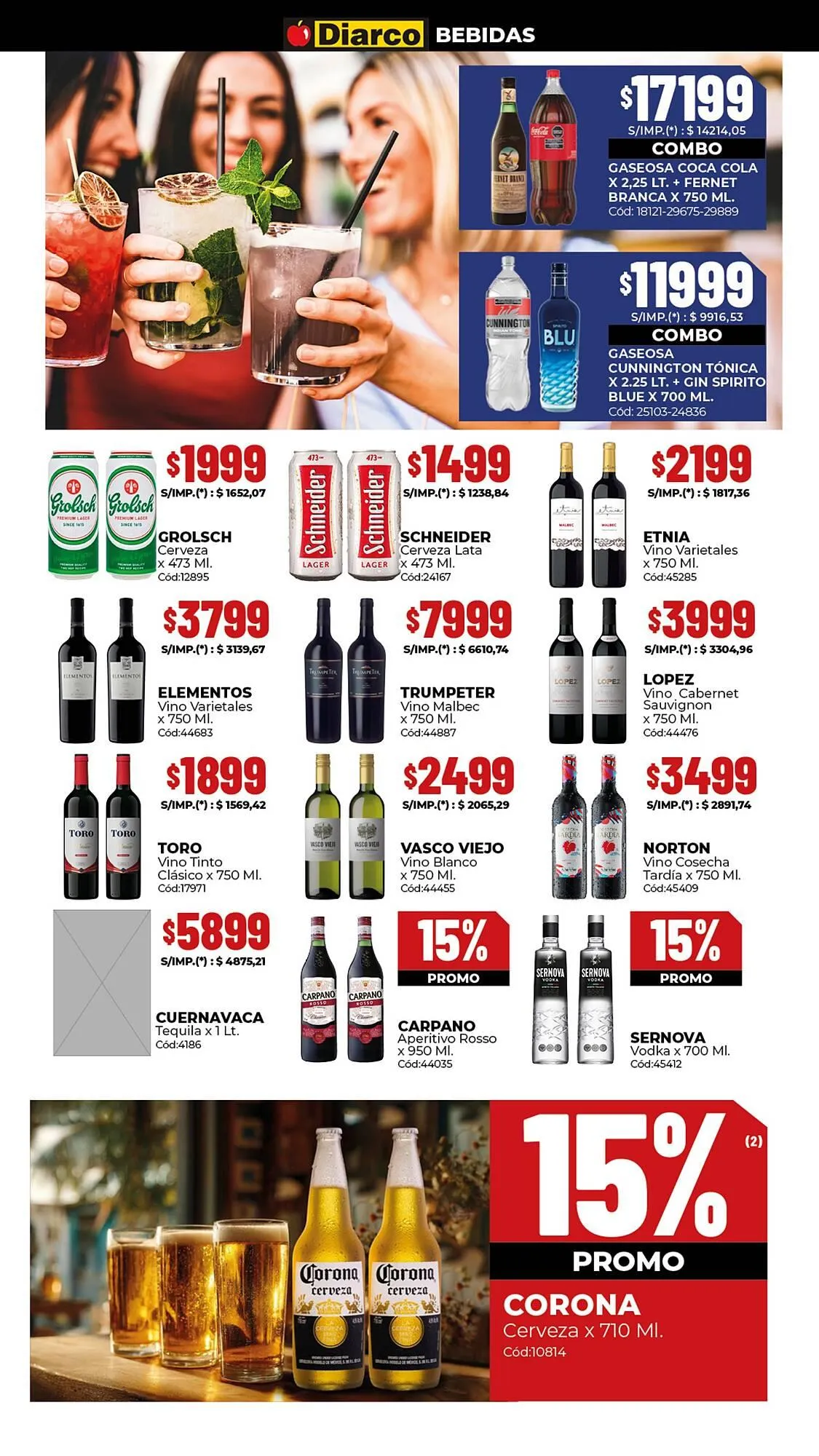 Ofertas de Catálogo Diarco 9 de febrero al 13 de febrero 2026 - Página 8 del catálogo