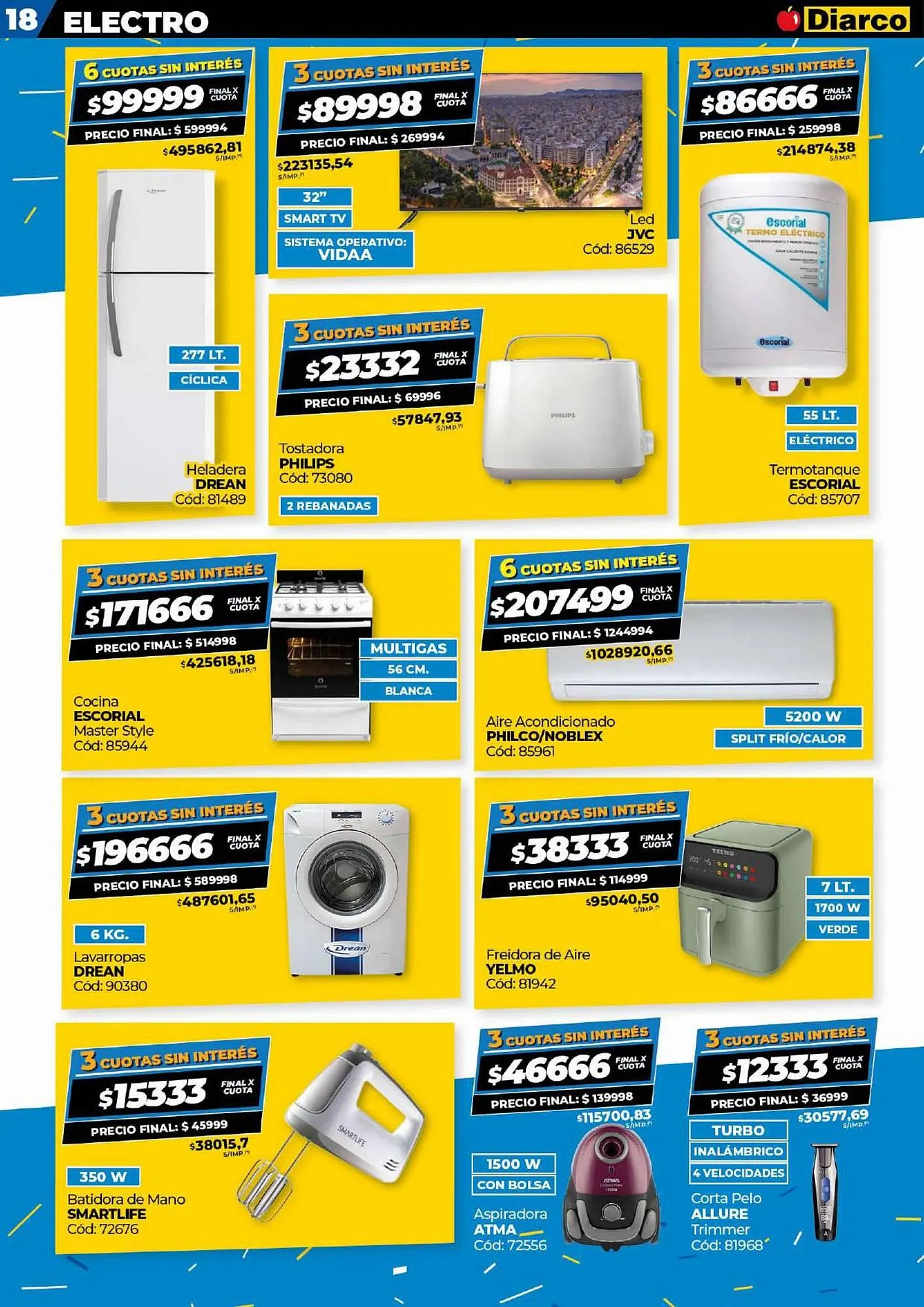 Ofertas de Catálogo Diarco 7 de abril al 13 de abril 2025 - Página 18 del catálogo