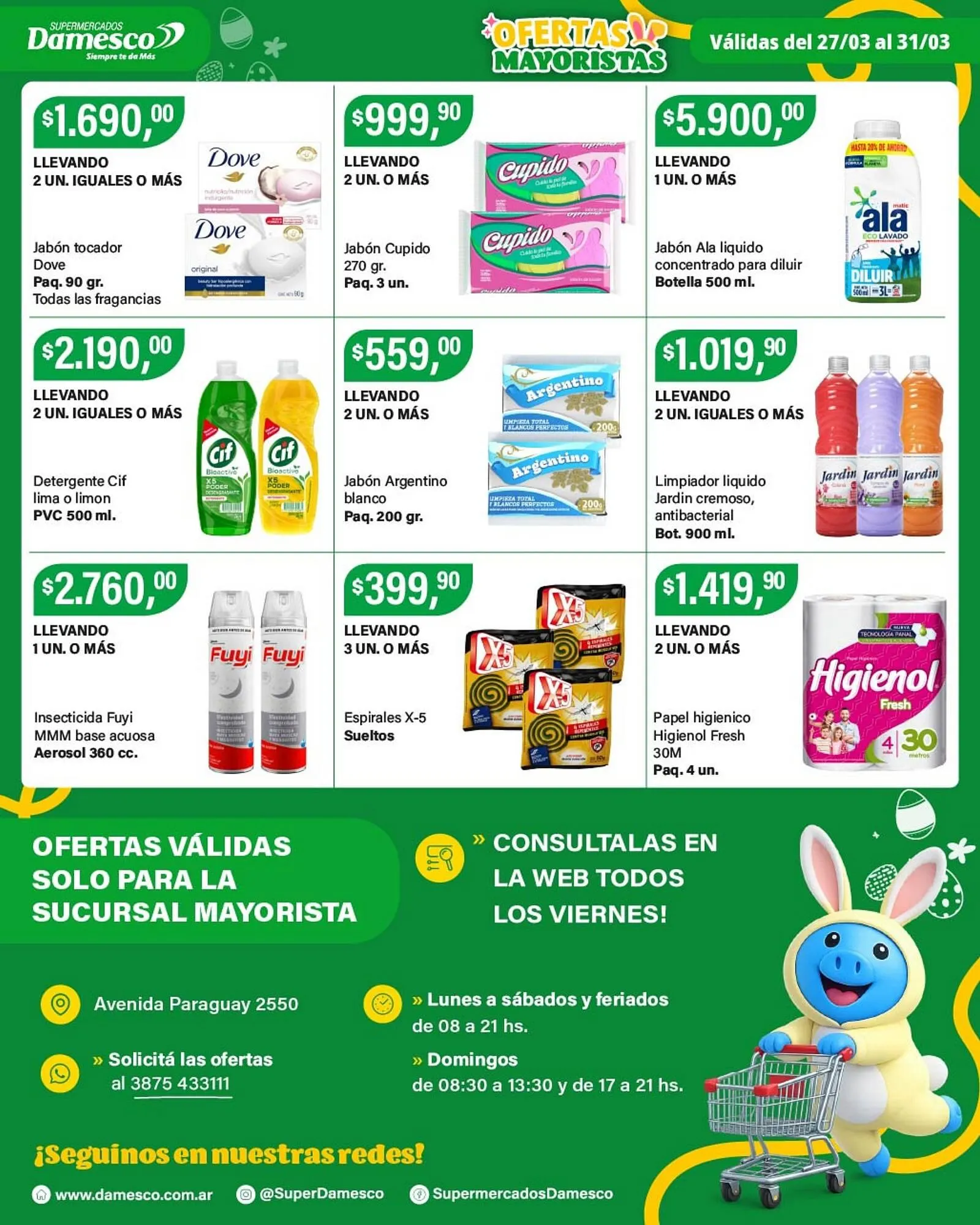 Ofertas de Catálogo Supermercados Damesco 27 de marzo al 31 de marzo 2026 - Página 8 del catálogo