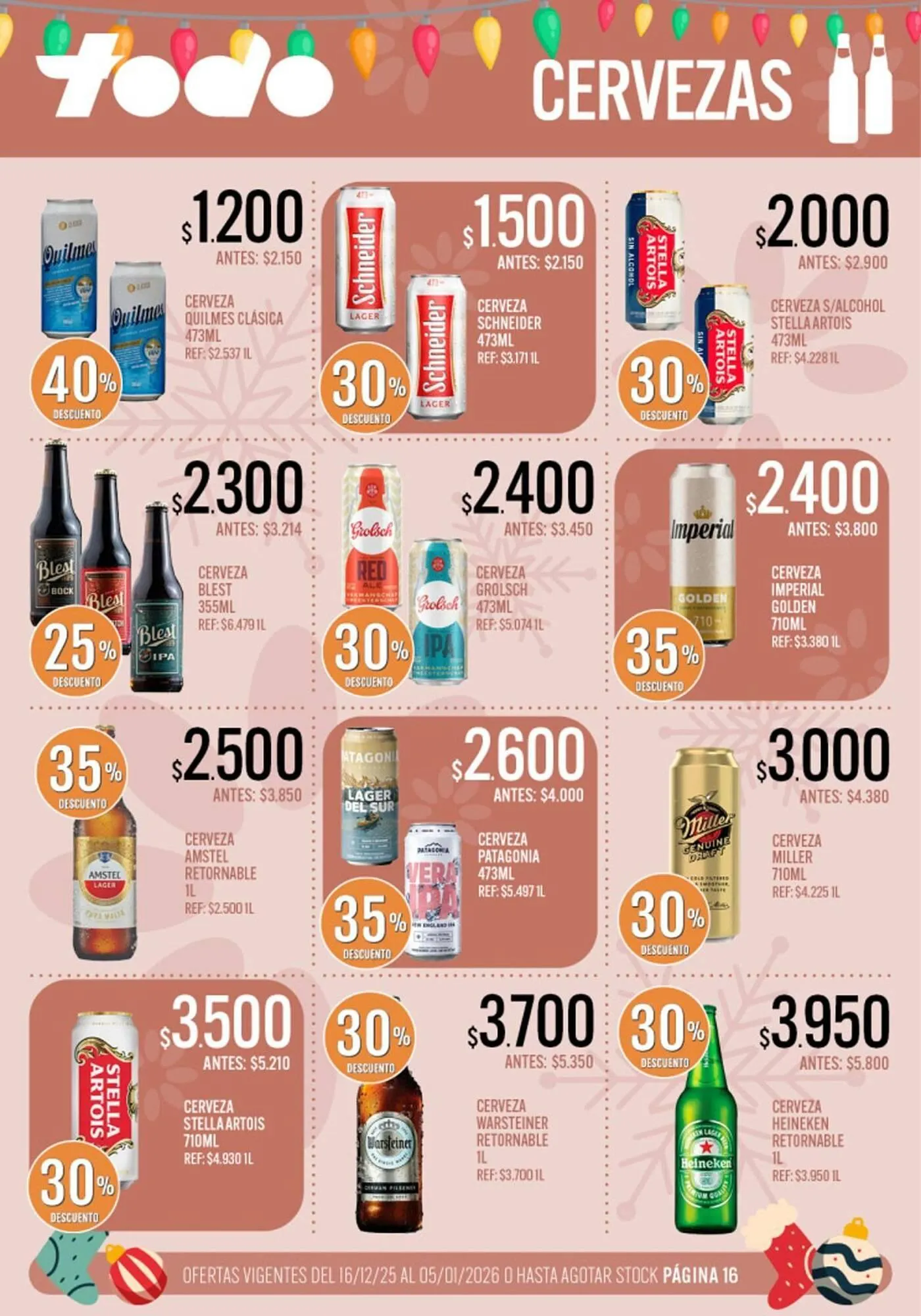 Ofertas de Catálogo Supermercados Todo 16 de diciembre al 5 de enero 2026 - Página 16 del catálogo
