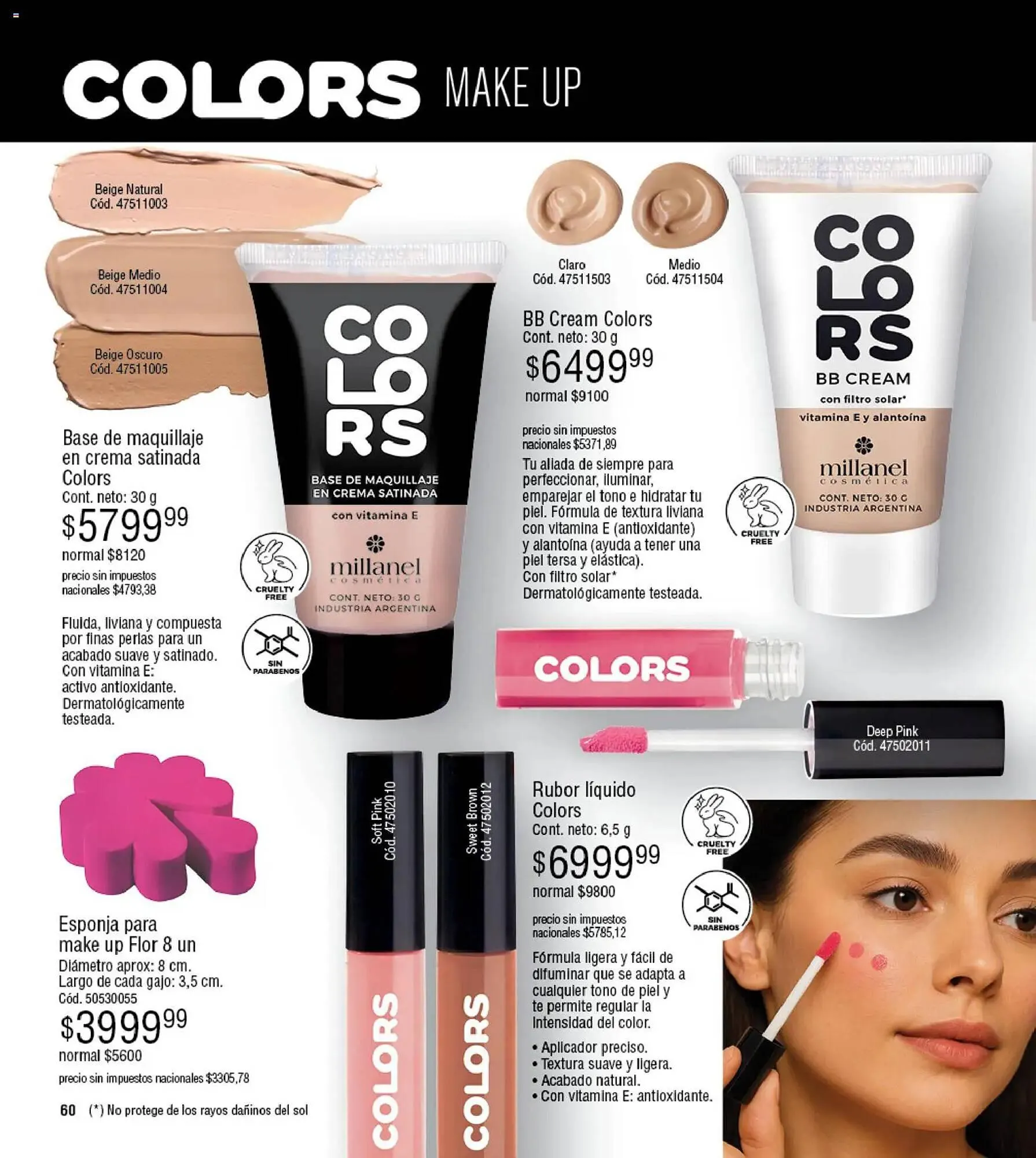 Ofertas de Catálogo Millanel Cosmética 27 de abril al 25 de mayo 2026 - Página 60 del catálogo