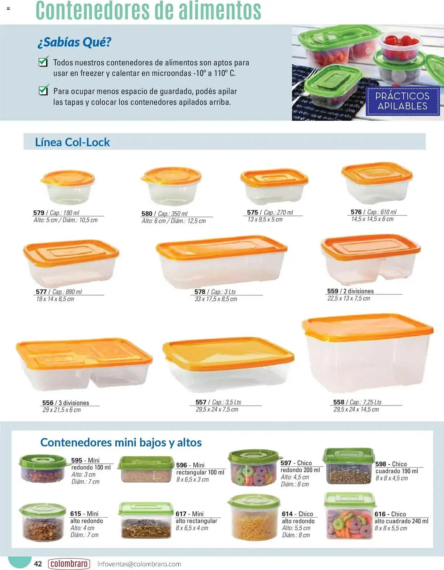 Ofertas de Catálogo Colombraro 16 de abril al 31 de diciembre 2025 - Página 42 del catálogo