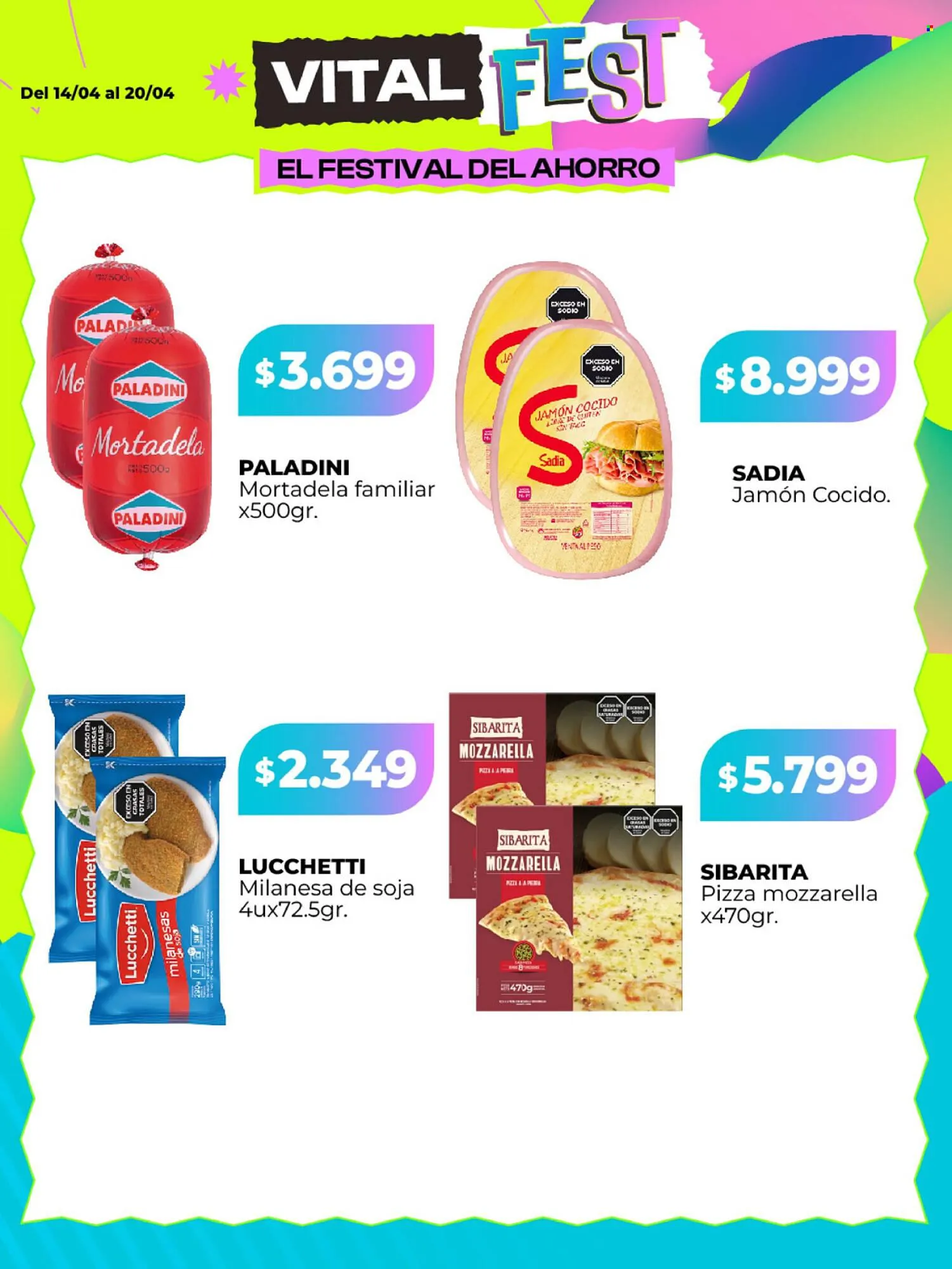 Ofertas de Catálogo Supermayorista Vital 16 de abril al 17 de abril 2025 - Página 6 del catálogo