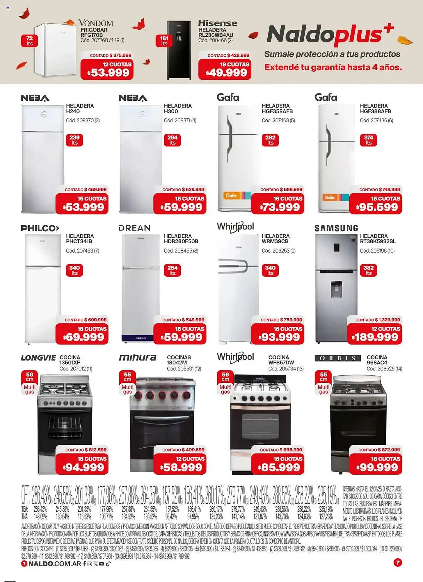 Ofertas de Catálogo Naldo Lombardi 1 de abril al 30 de abril 2025 - Página 7 del catálogo