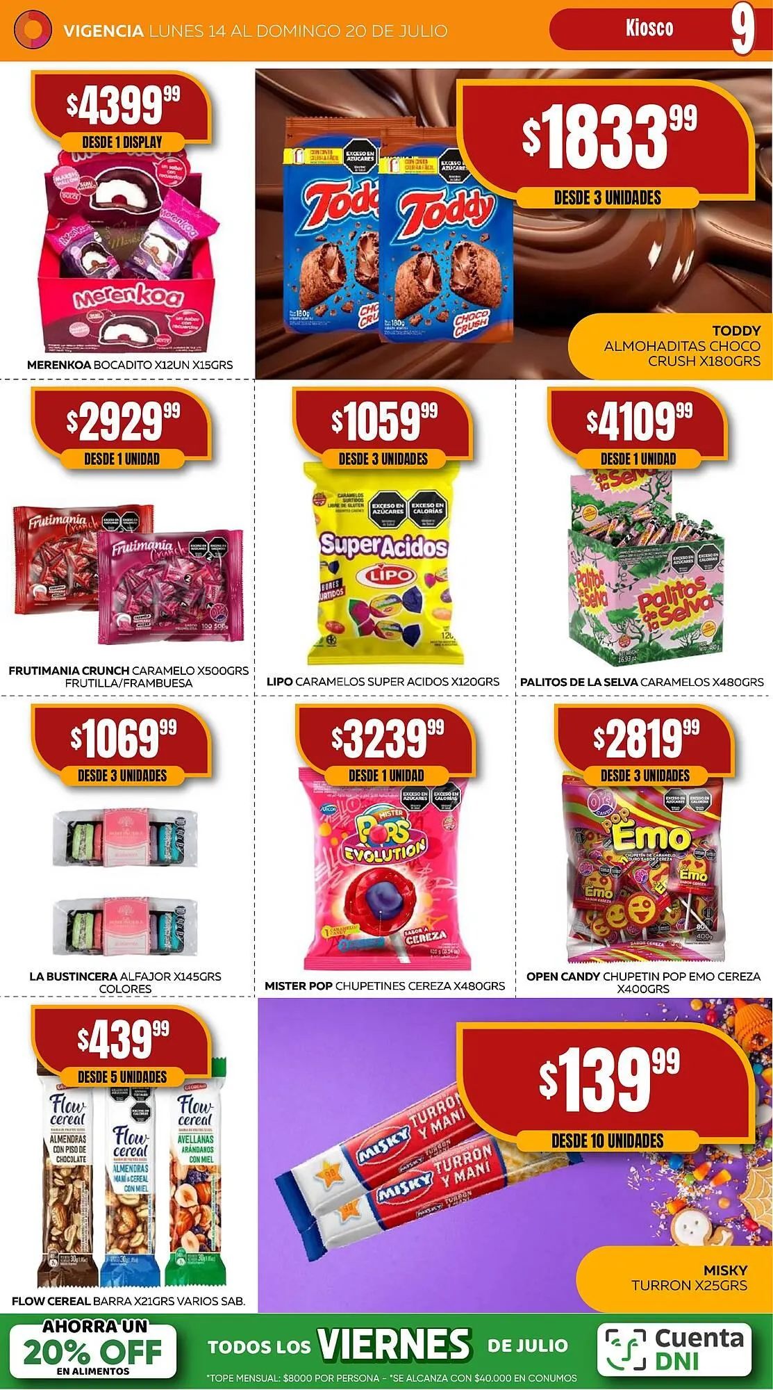 Ofertas de Catálogo Maxi Ofertas 14 de julio al 20 de julio 2025 - Página 9 del catálogo