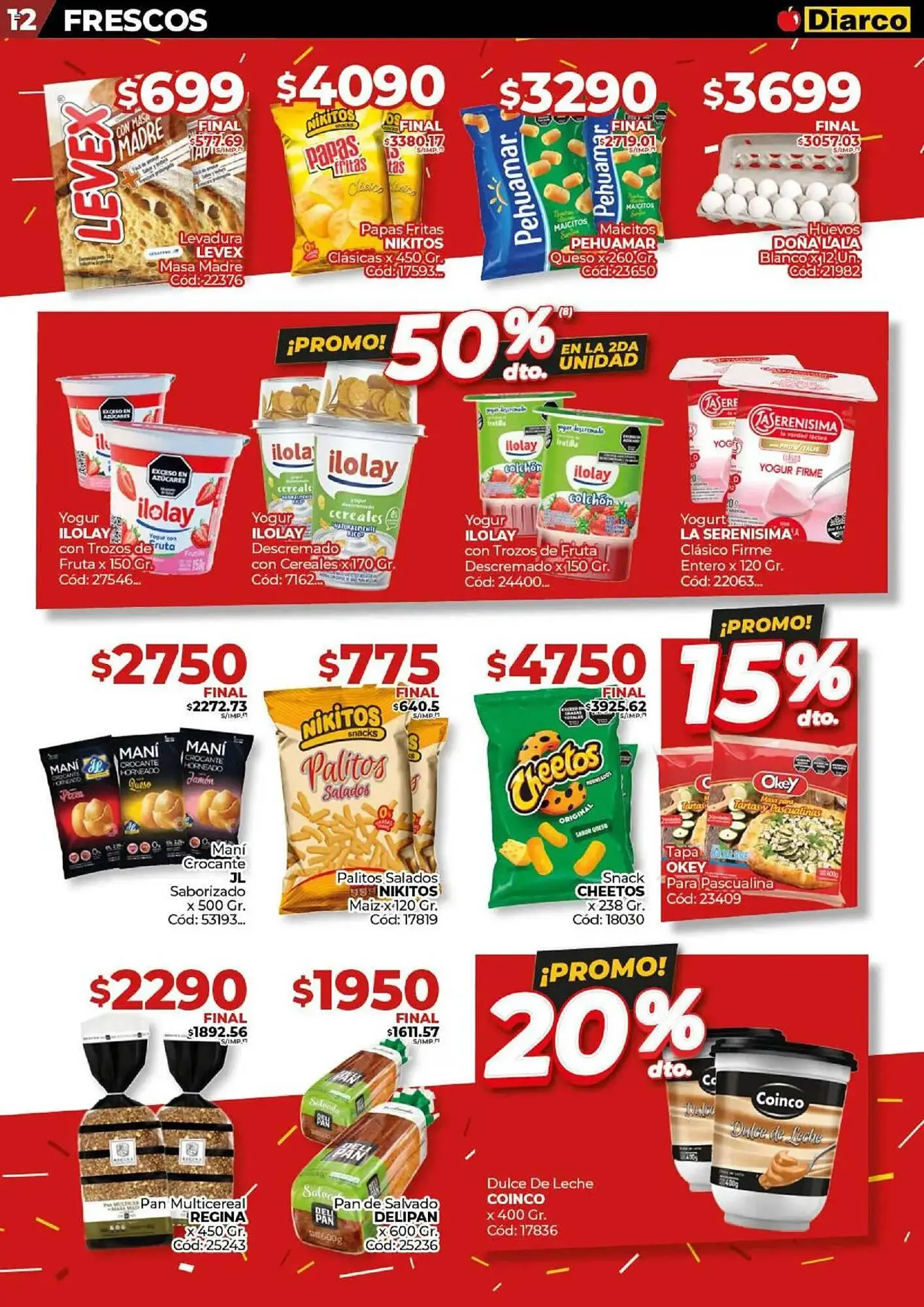 Ofertas de Catálogo Diarco 18 de agosto al 22 de agosto 2025 - Página 12 del catálogo