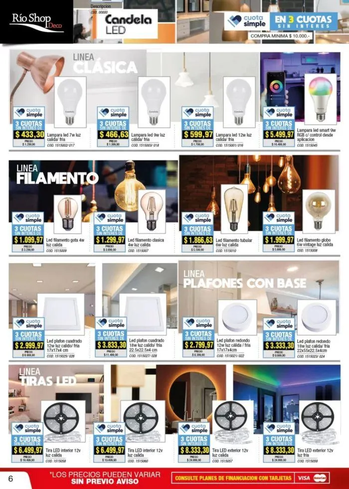 Ofertas de Ofertas Rio Shop Deco 20 de agosto al 3 de septiembre 2024 - Página 39 del catálogo