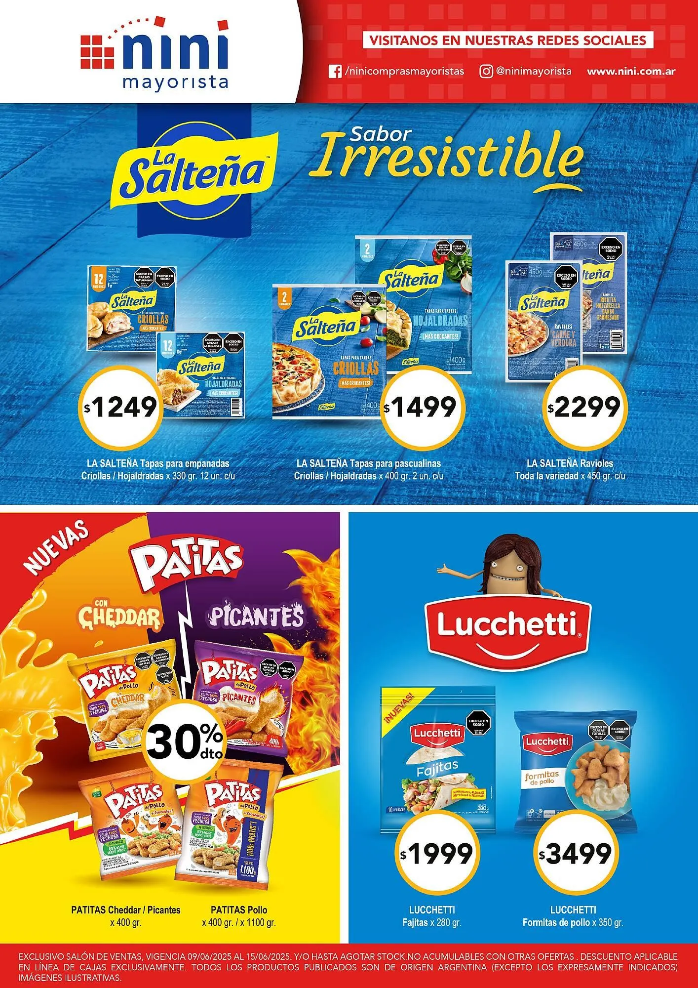 Ofertas de Catálogo Nini Mayorista 9 de junio al 15 de junio 2025 - Página 8 del catálogo