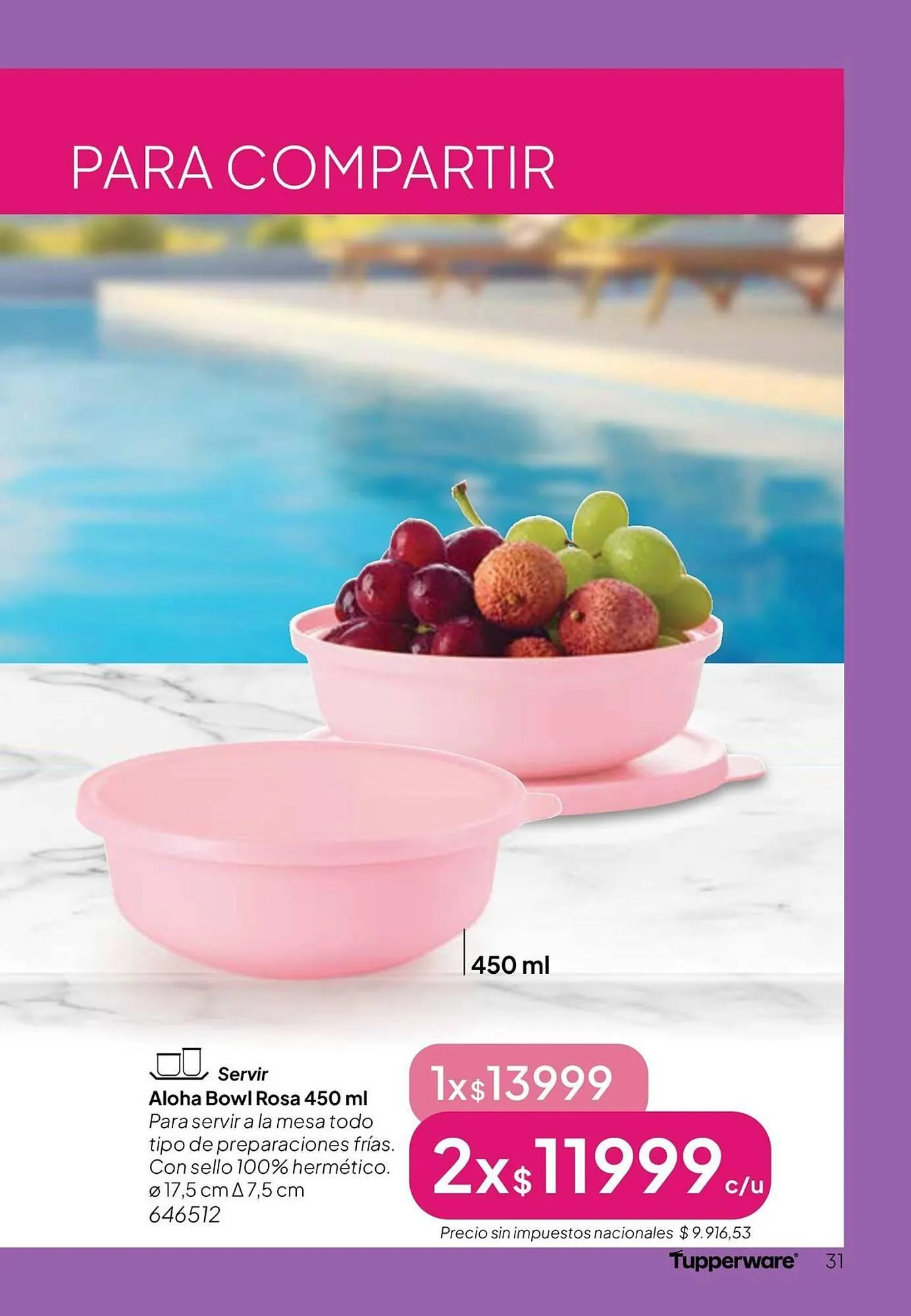 Ofertas de Folleto Tupperware 1 de febrero al 28 de febrero 2026 - Página 32 del catálogo