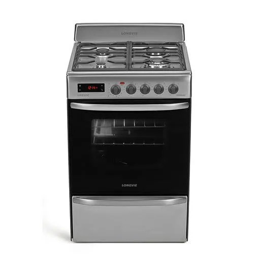 Cocina Longvie 21501XT multigas 56 cm inoxidable