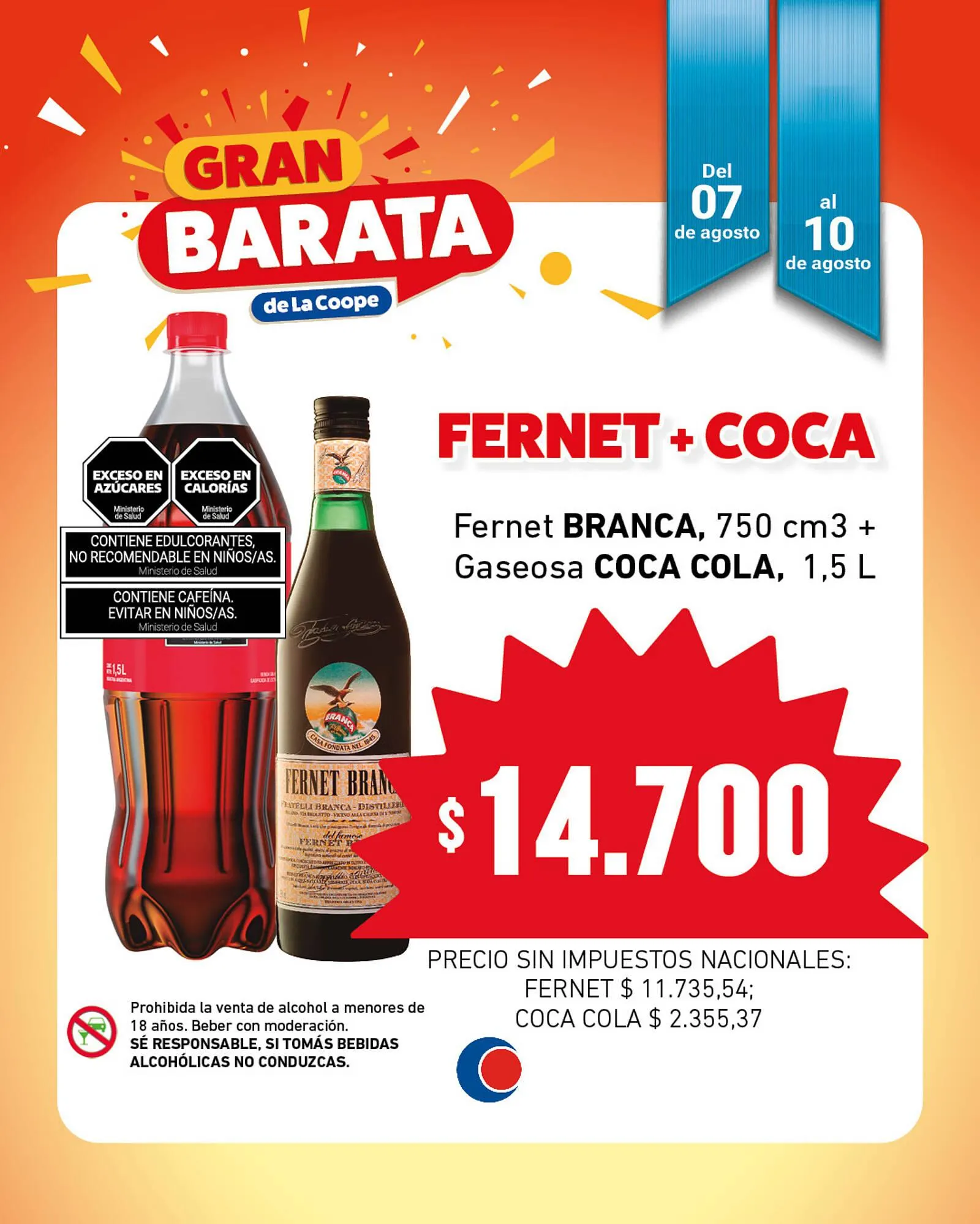 Ofertas de Catálogo Cooperativa Obrera 7 de agosto al 10 de agosto 2025 - Página 3 del catálogo