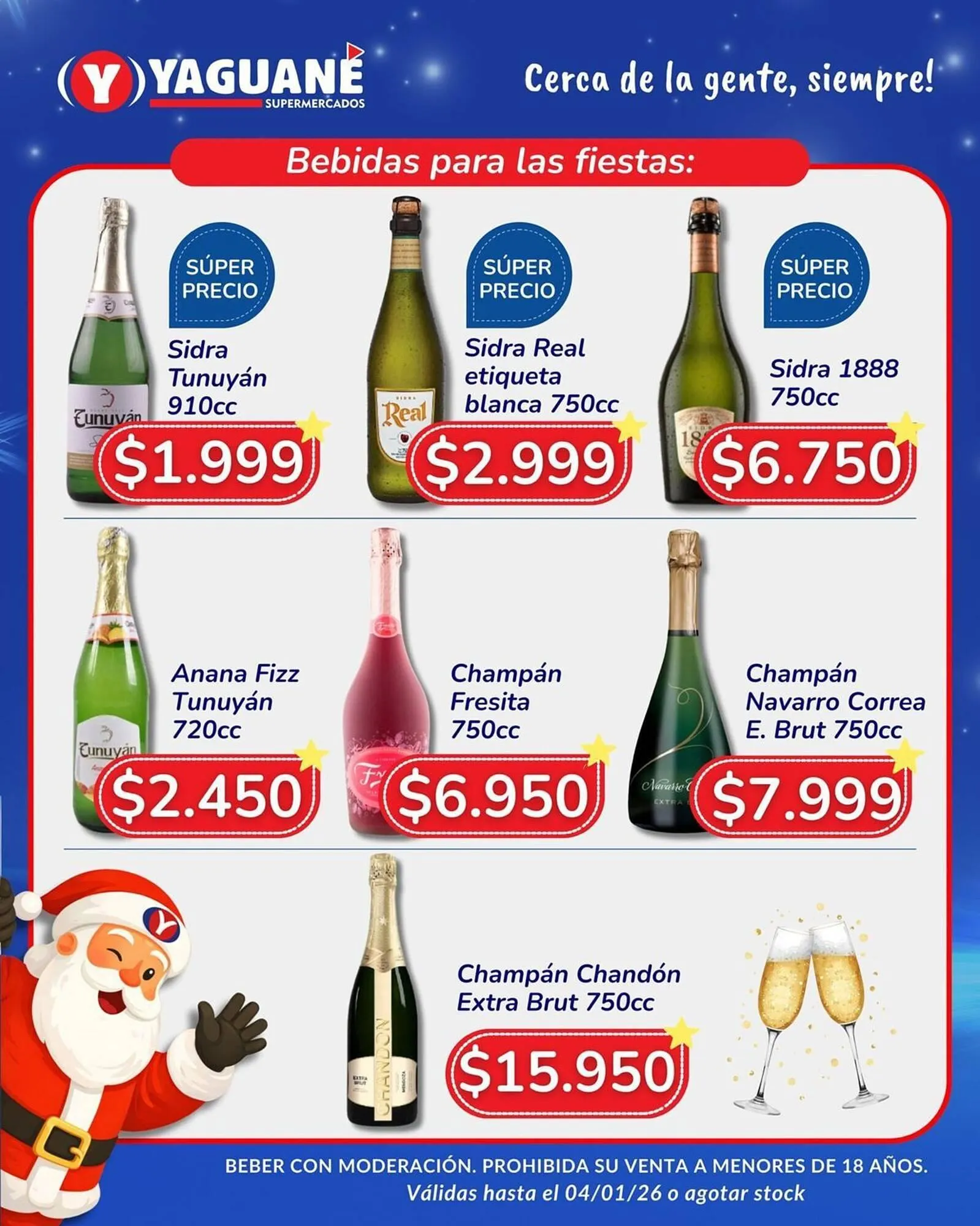 Ofertas de Catálogo Yaguane Supermercados 20 de diciembre al 4 de enero 2026 - Página 8 del catálogo