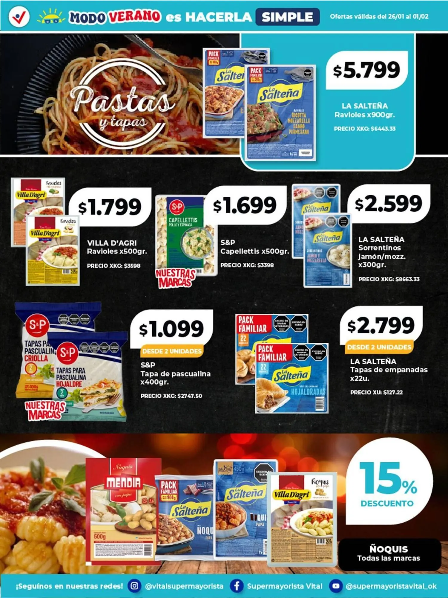 Ofertas de Catálogo Supermayorista Vital 26 de enero al 1 de febrero 2026 - Página 8 del catálogo