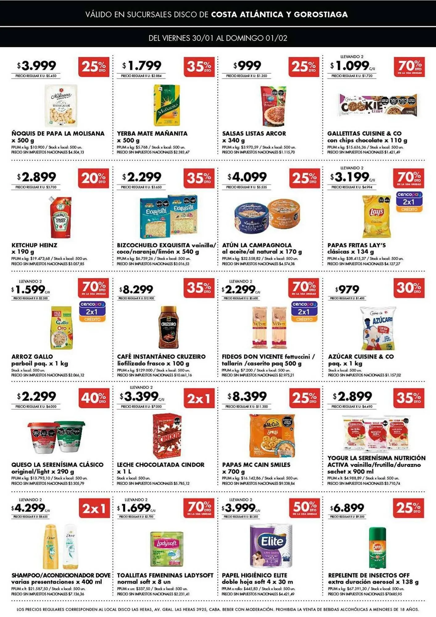 Ofertas de Folleto Disco 30 de enero al 1 de febrero 2026 - Página 4 del catálogo