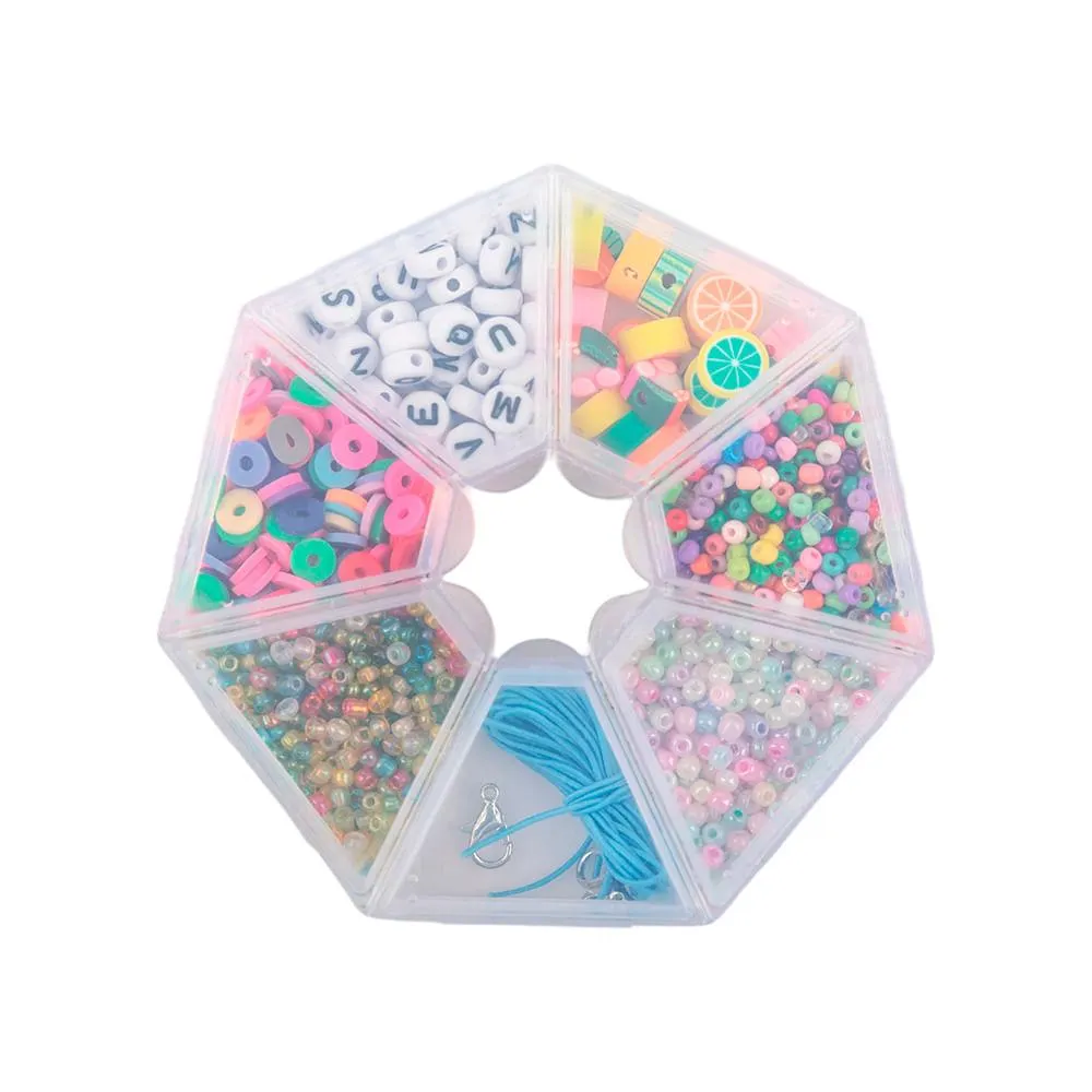 Set Mostacillas Simplicity Hexagono Diy Hogar