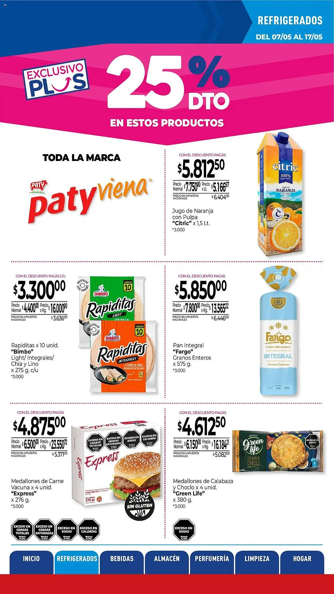Ofertas de Catálogo La Anonima 7 de mayo al 17 de mayo 2026 - Página 5 del catálogo