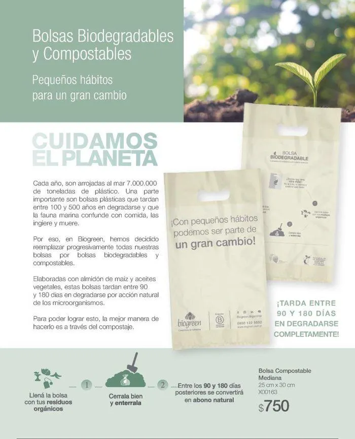 Ofertas de Catálogo de productos Biogreen! 27 de agosto al 11 de septiembre 2024 - Página 35 del catálogo