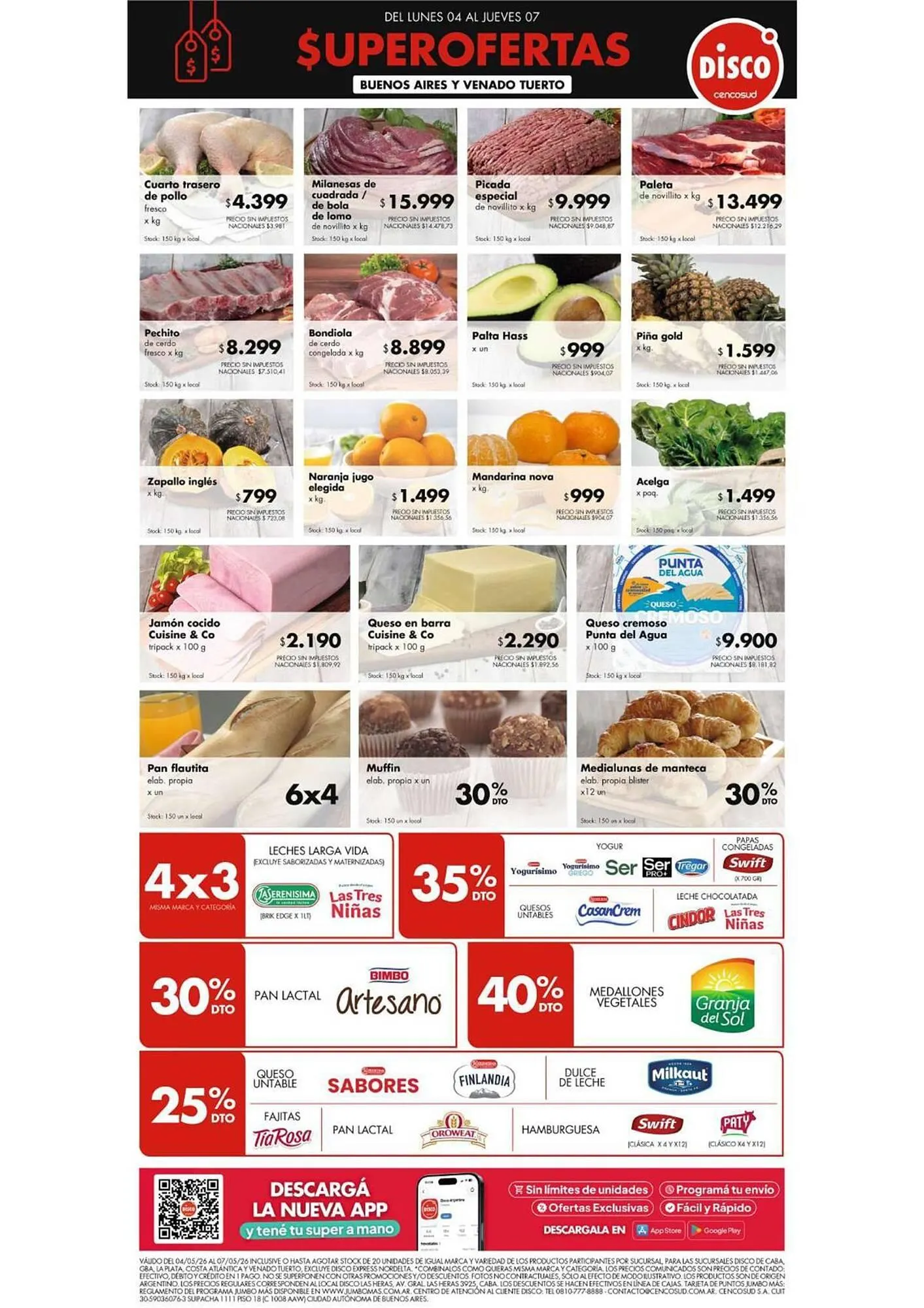 Ofertas de Folleto Disco 4 de mayo al 7 de mayo 2026 - Página 1 del catálogo