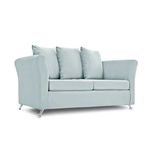Sillón Trento x4 2 cuerpos Pana antimanchas aqua Full Confort