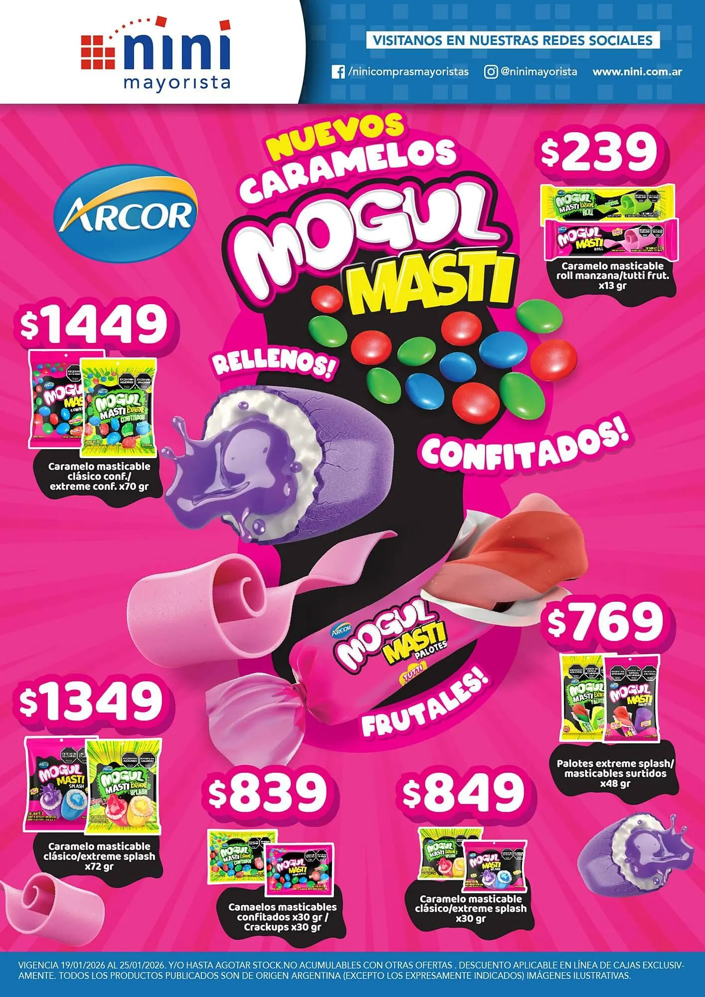 Ofertas de Catálogo Nini Mayorista 19 de enero al 25 de enero 2026 - Página 1 del catálogo