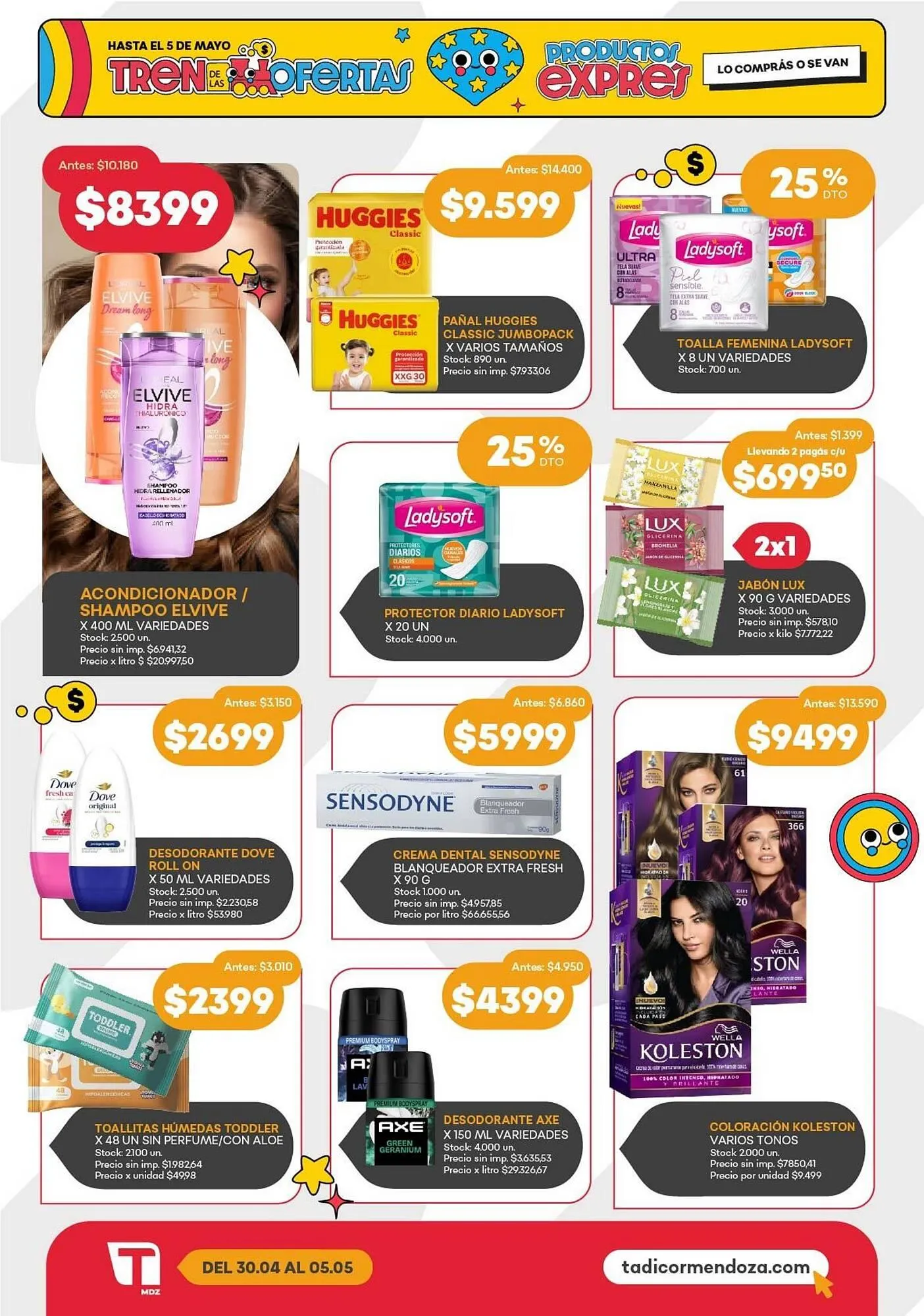 Ofertas de Catálogo Supermercados Tadicor 29 de abril al 5 de mayo 2026 - Página 7 del catálogo