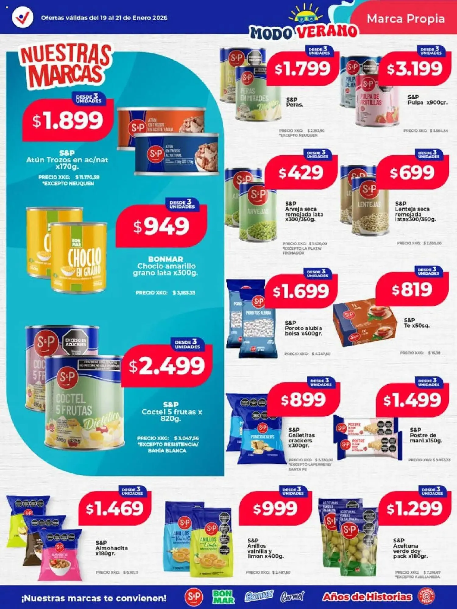 Ofertas de Catálogo Supermayorista Vital 19 de enero al 22 de enero 2026 - Página 1 del catálogo