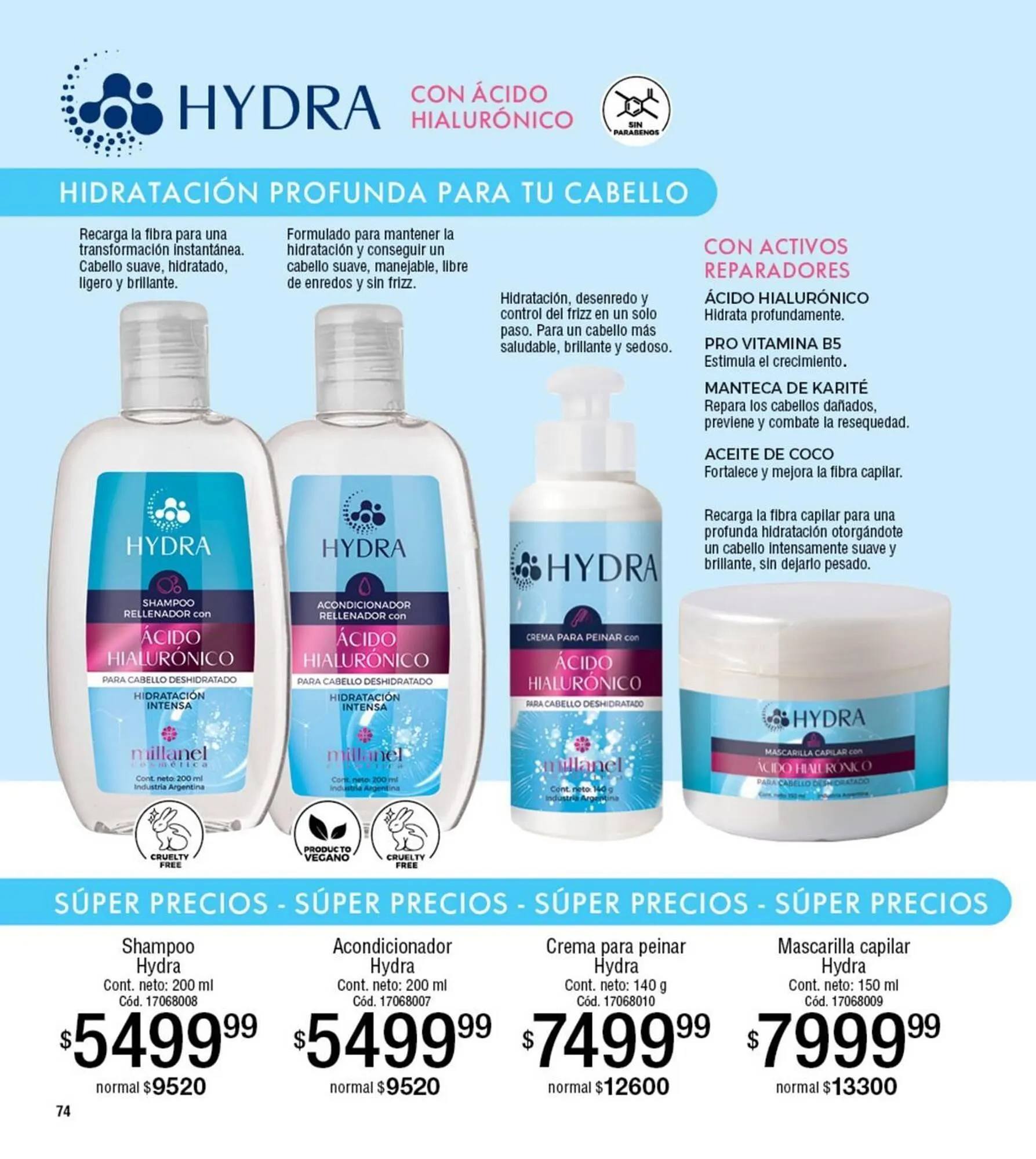 Ofertas de Catálogo Millanel Cosmética 3 de marzo al 30 de marzo 2025 - Página 74 del catálogo